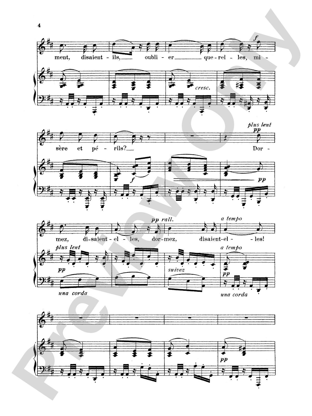 Lalo: Songs for Voice and Piano (French): Vocal Book