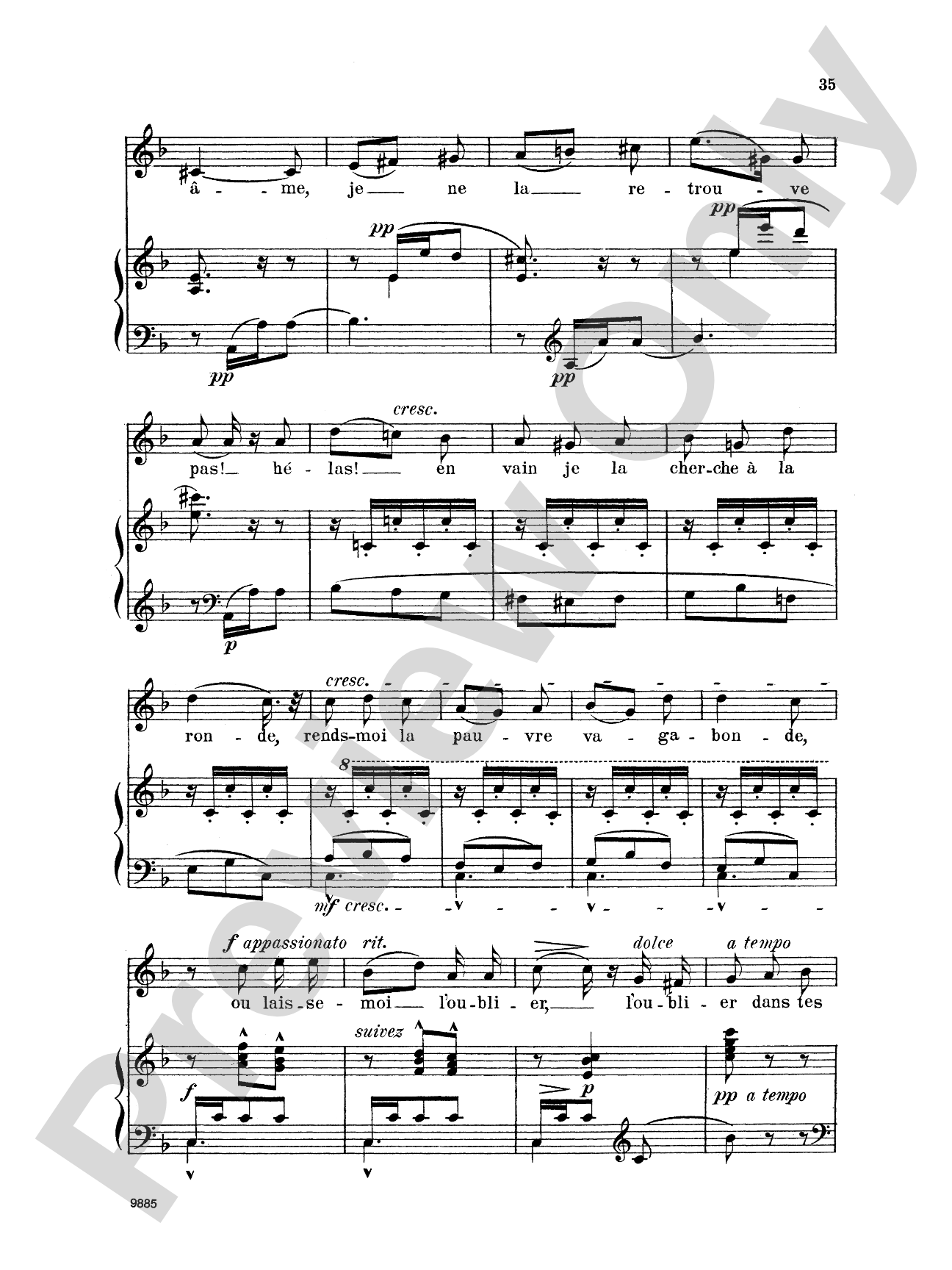 Lalo: Songs for Voice and Piano (French)