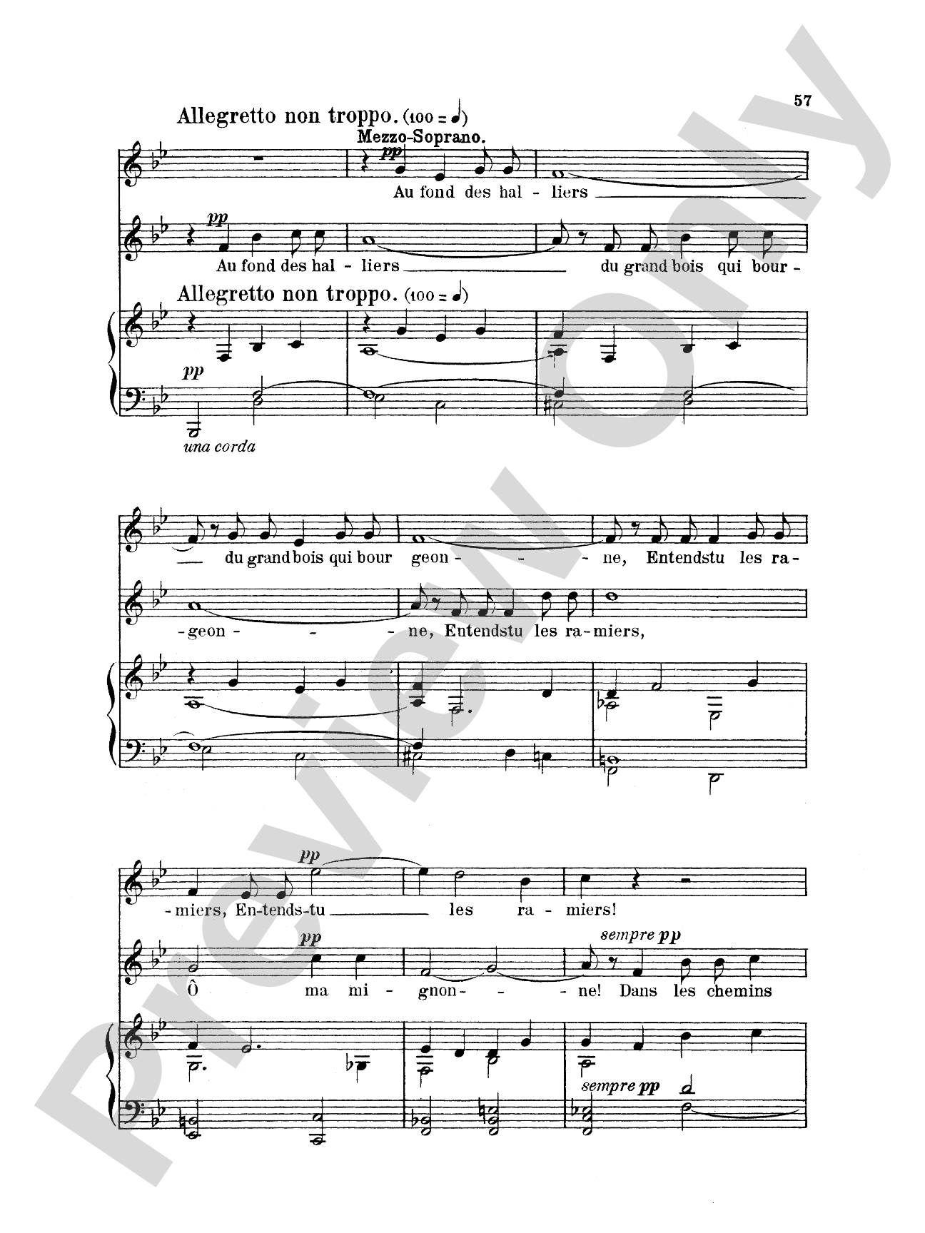 Lalo: Songs for Voice and Piano (French)