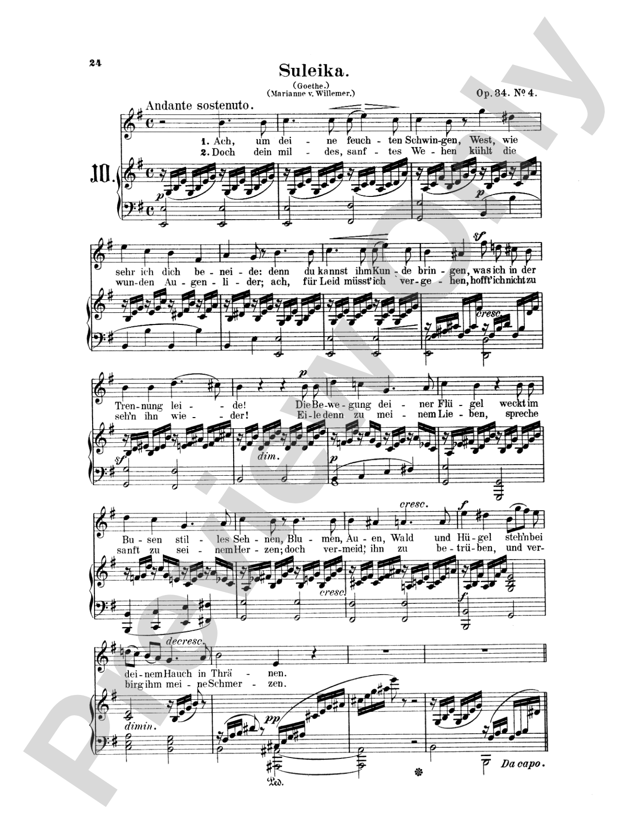 Mendelssohn: 79 Songs, High Voice (German)