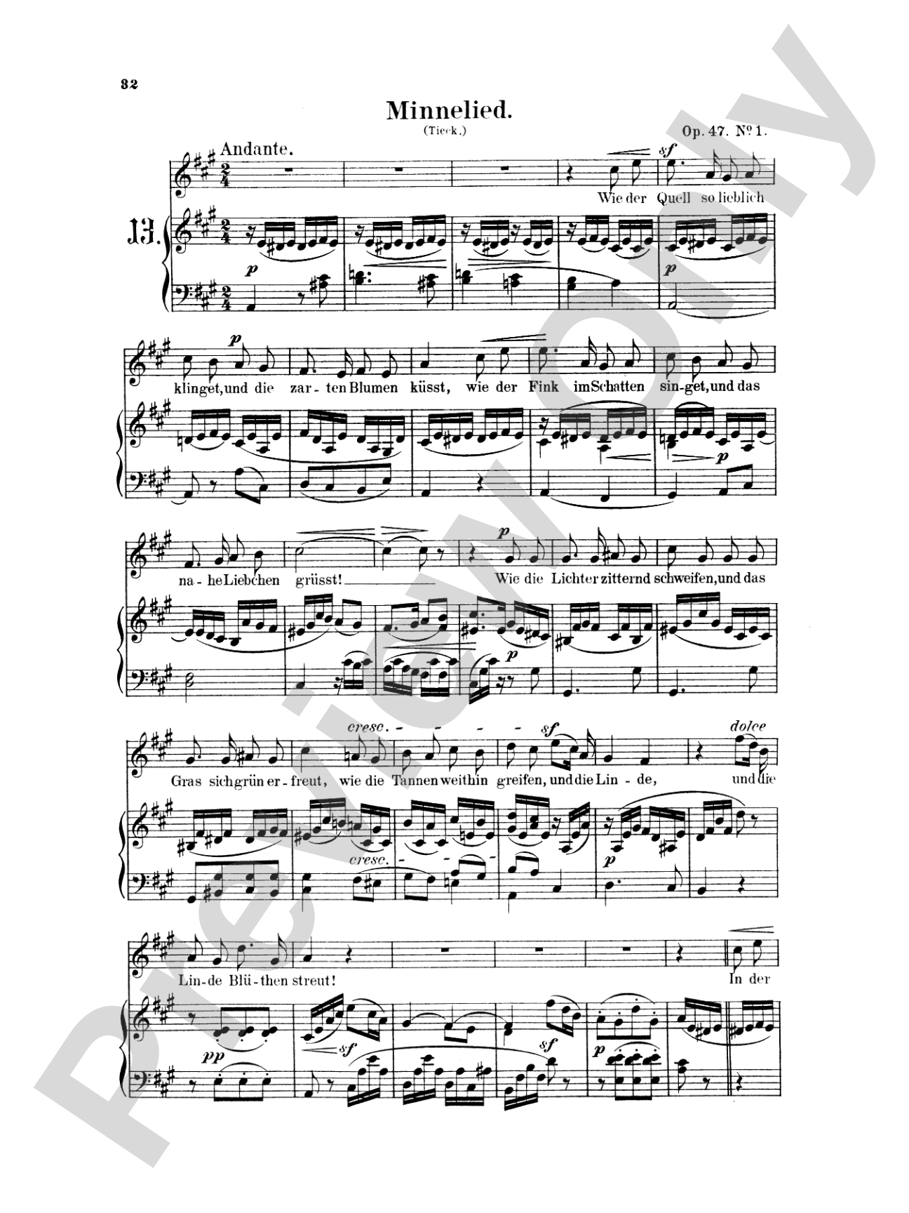 Mendelssohn: 79 Songs, High Voice (German)