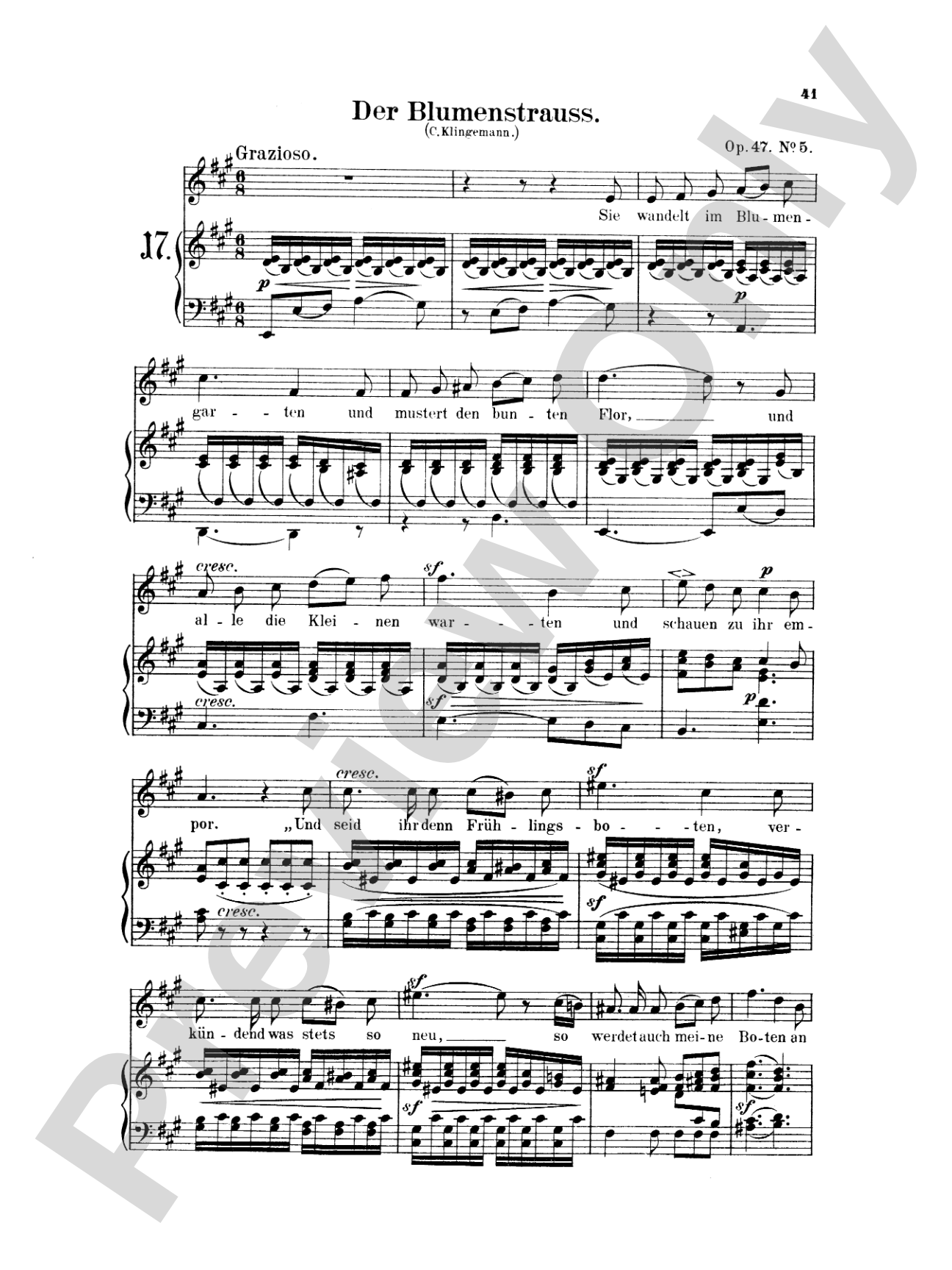 Mendelssohn: 79 Songs, High Voice (German)