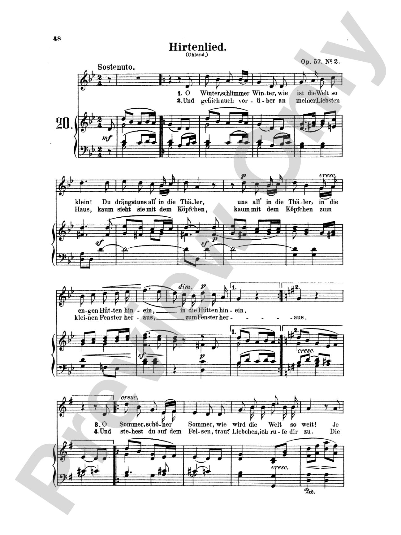 Mendelssohn: 79 Songs, High Voice (German)