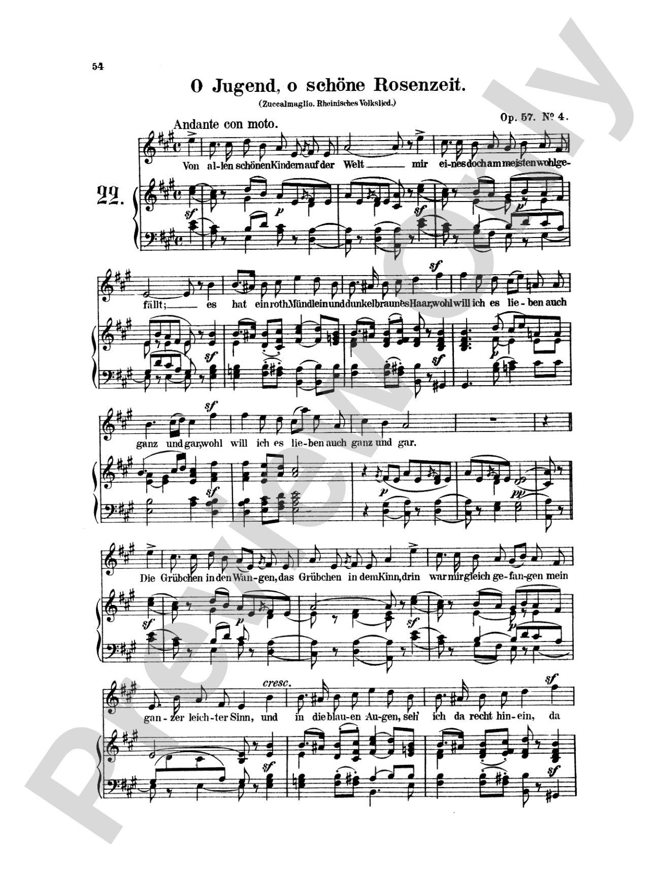 Mendelssohn: 79 Songs, High Voice (German)
