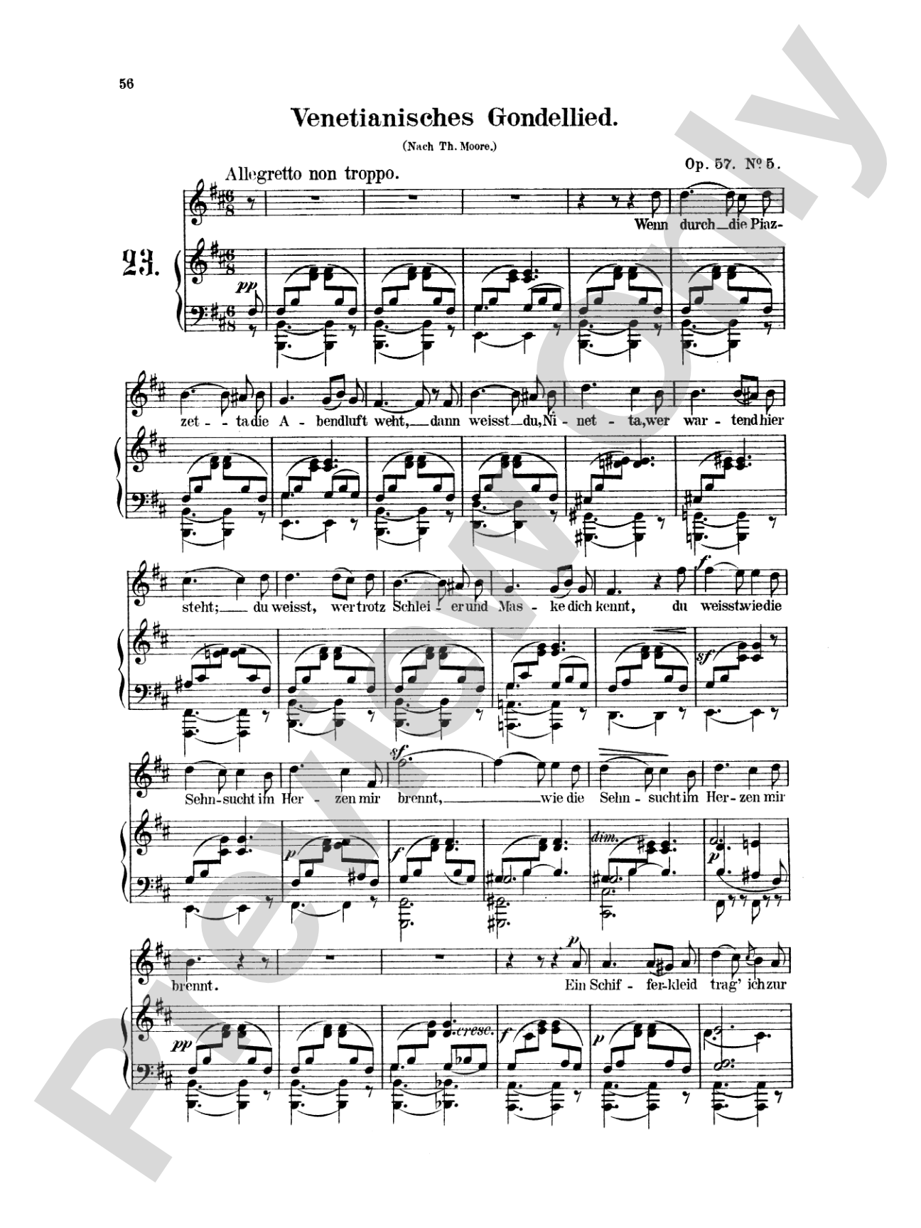 Mendelssohn: 79 Songs, High Voice (German)