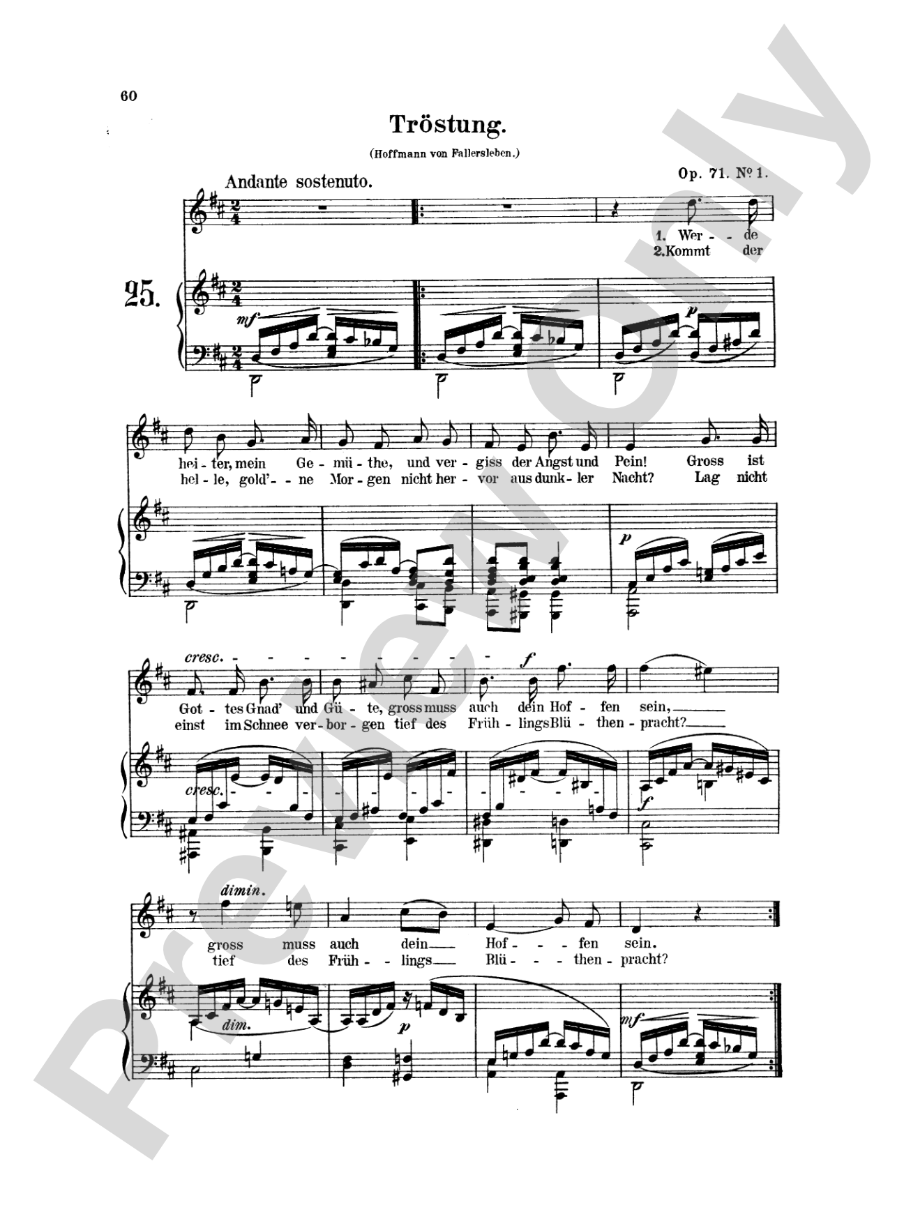Mendelssohn: 79 Songs, High Voice (German)