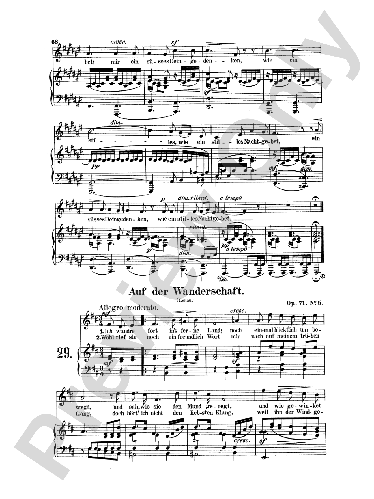 Mendelssohn: 79 Songs, High Voice (German)