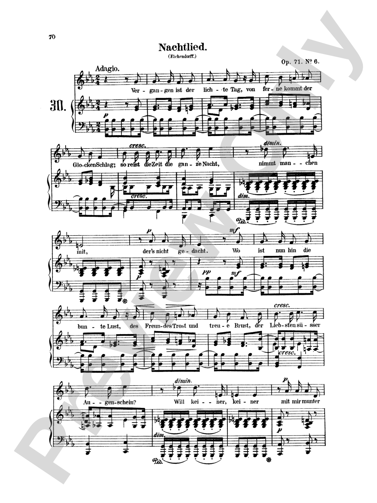 Mendelssohn: 79 Songs, High Voice (German)