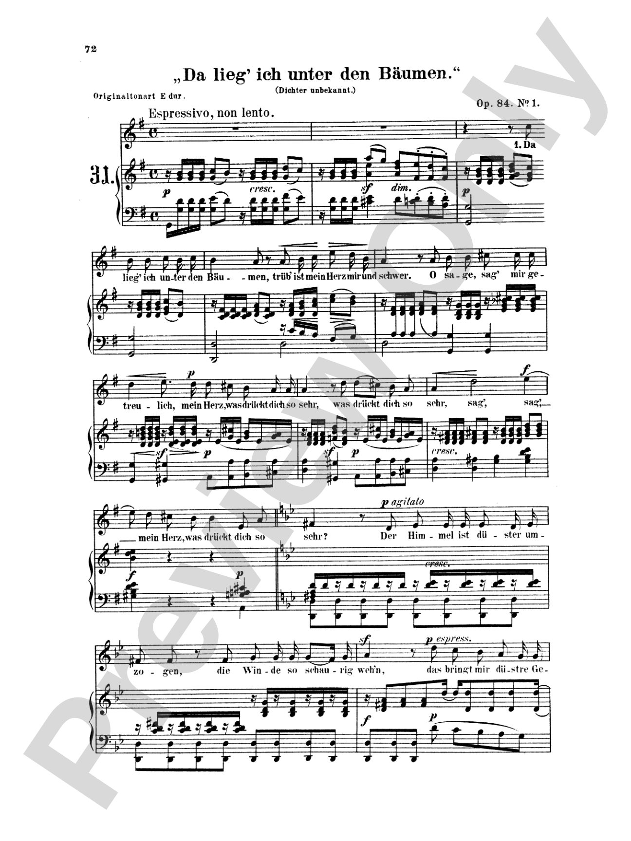 Mendelssohn: 79 Songs, High Voice (German)