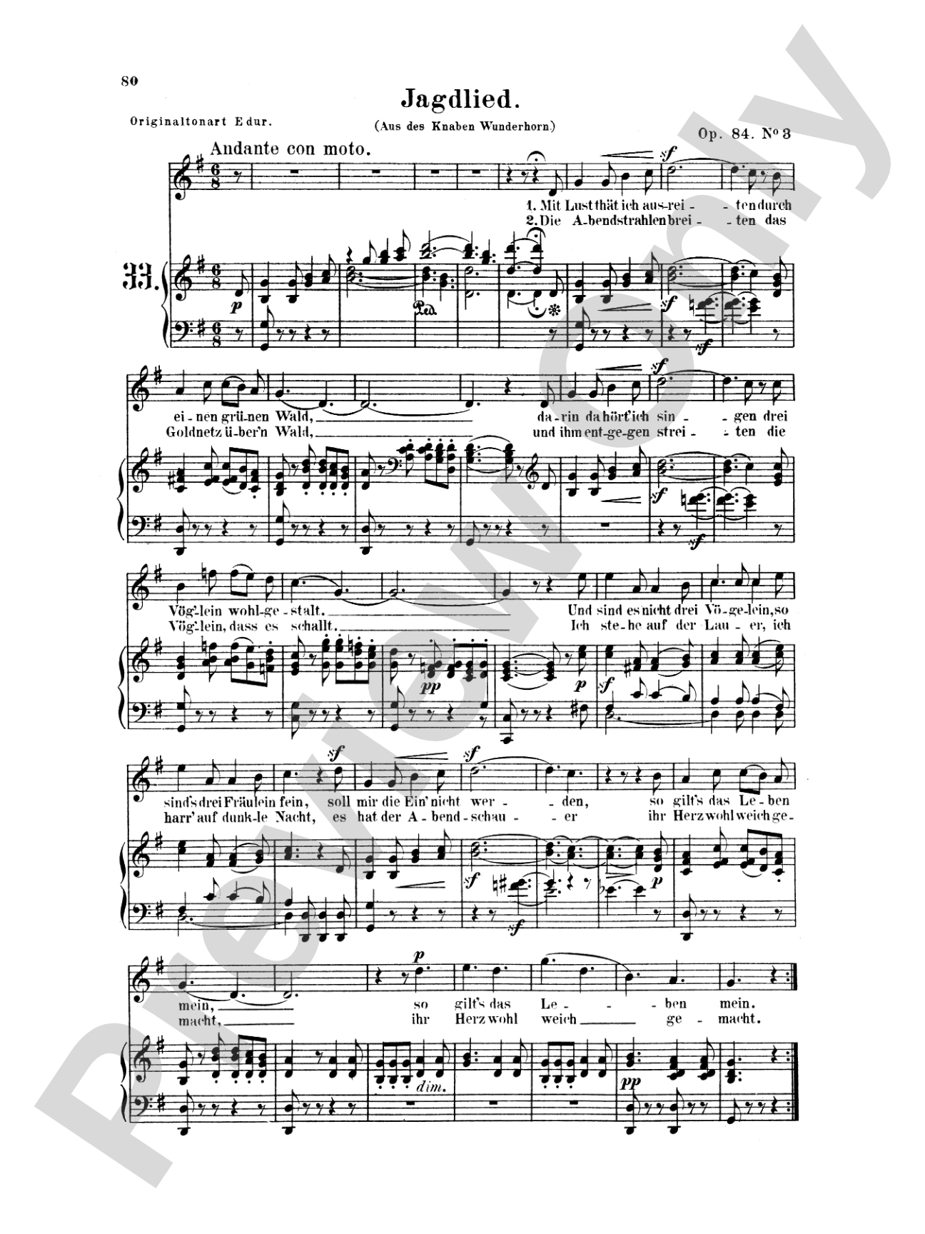 Mendelssohn: 79 Songs, High Voice (German)