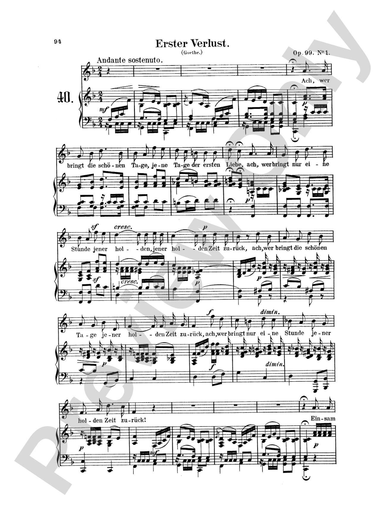 Mendelssohn: 79 Songs, High Voice (German)
