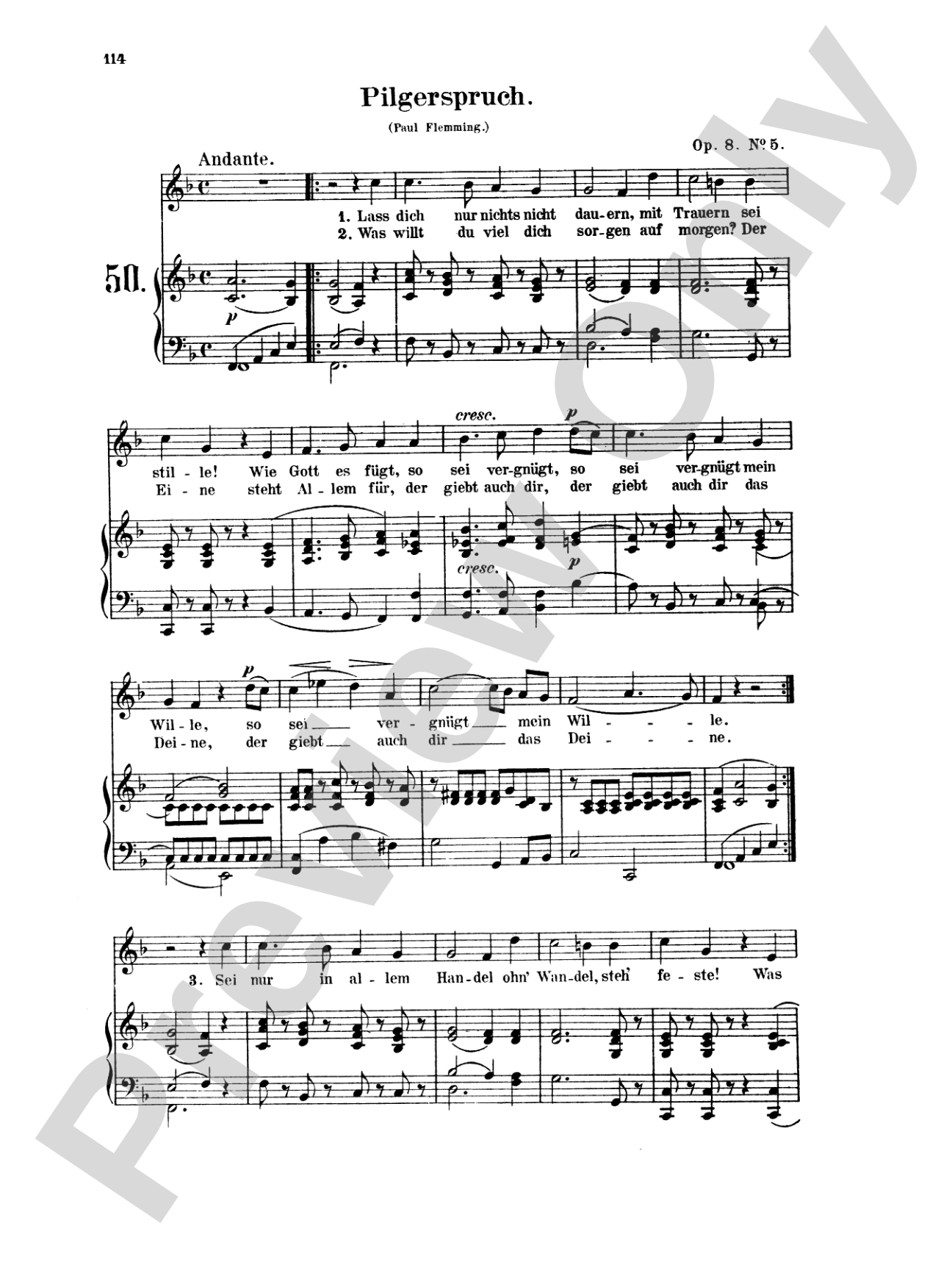 Mendelssohn: 79 Songs, High Voice (German)