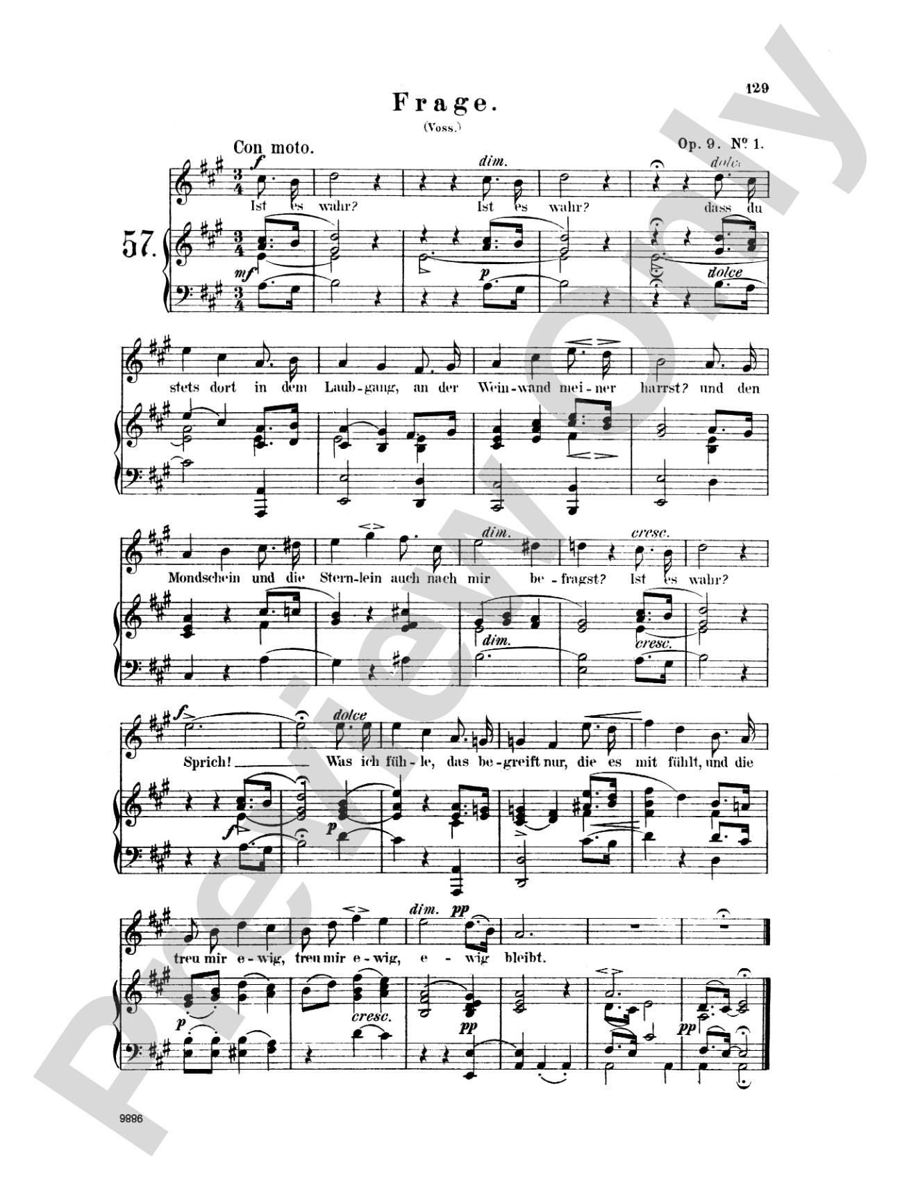 Mendelssohn: 79 Songs, High Voice (German)