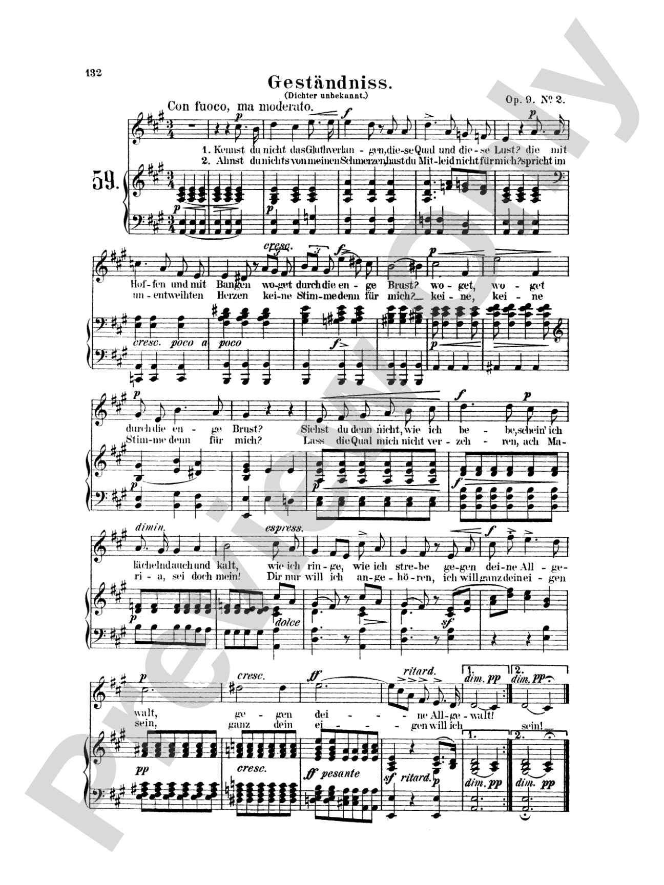 Mendelssohn: 79 Songs, High Voice (German)