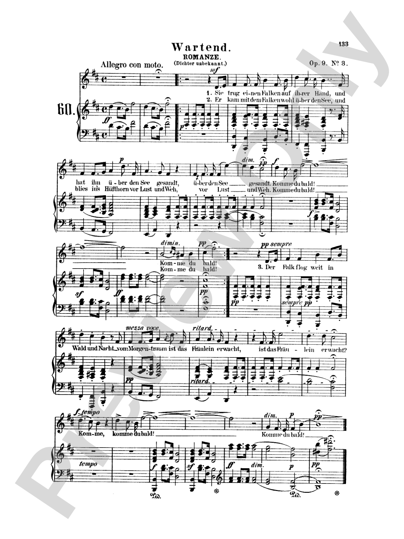 Mendelssohn: 79 Songs, High Voice (German)