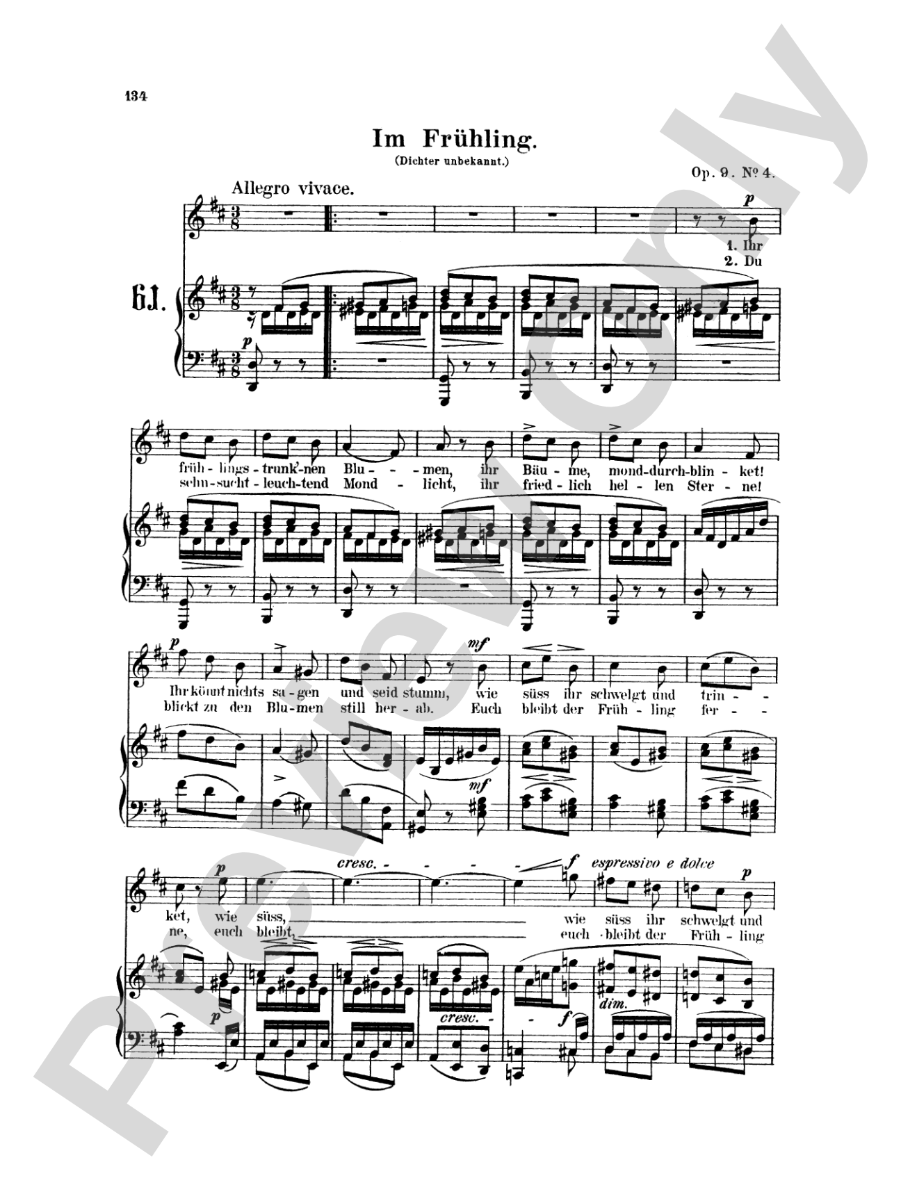Mendelssohn: 79 Songs, High Voice (German)