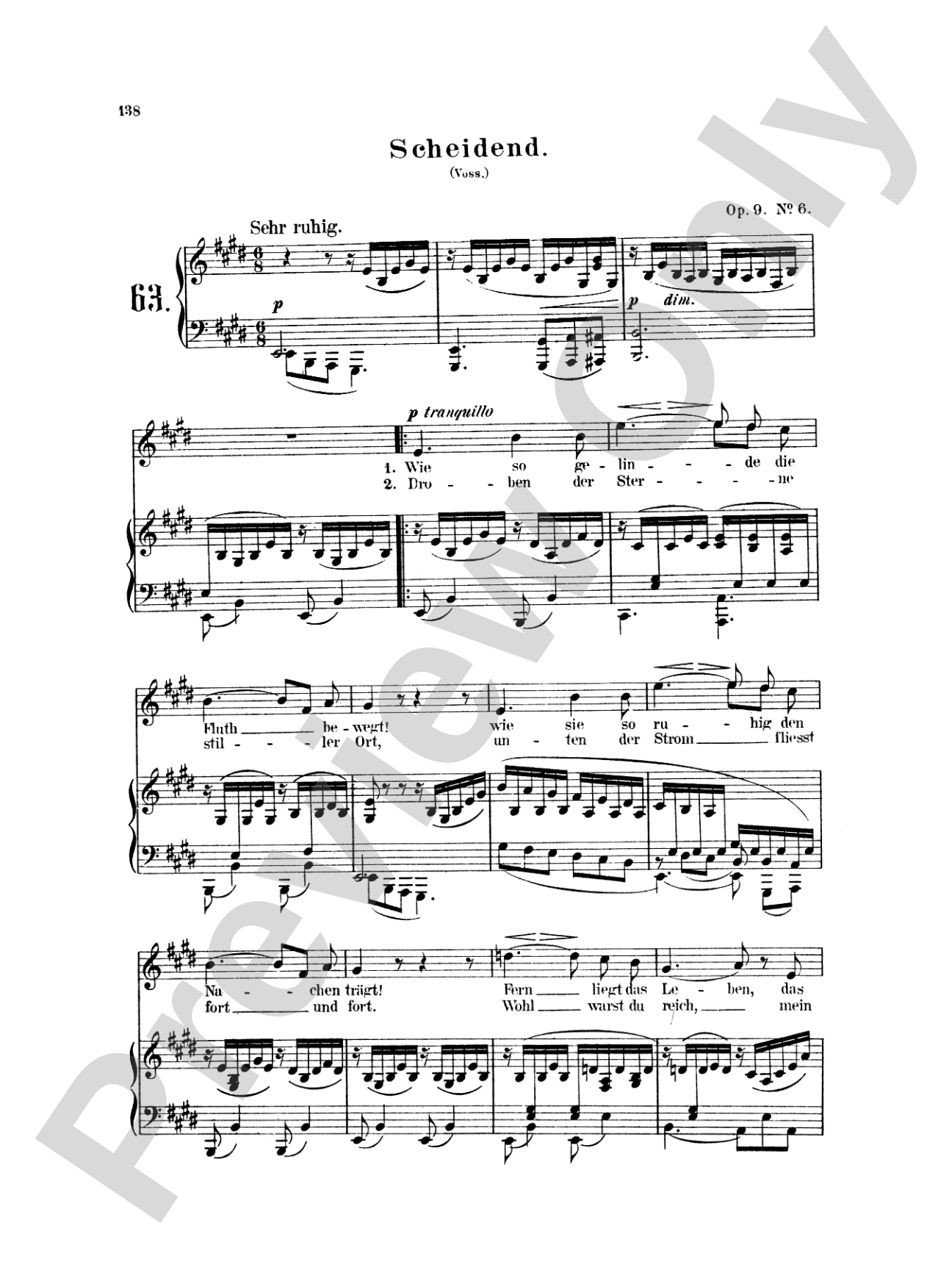 Mendelssohn: 79 Songs, High Voice (German)