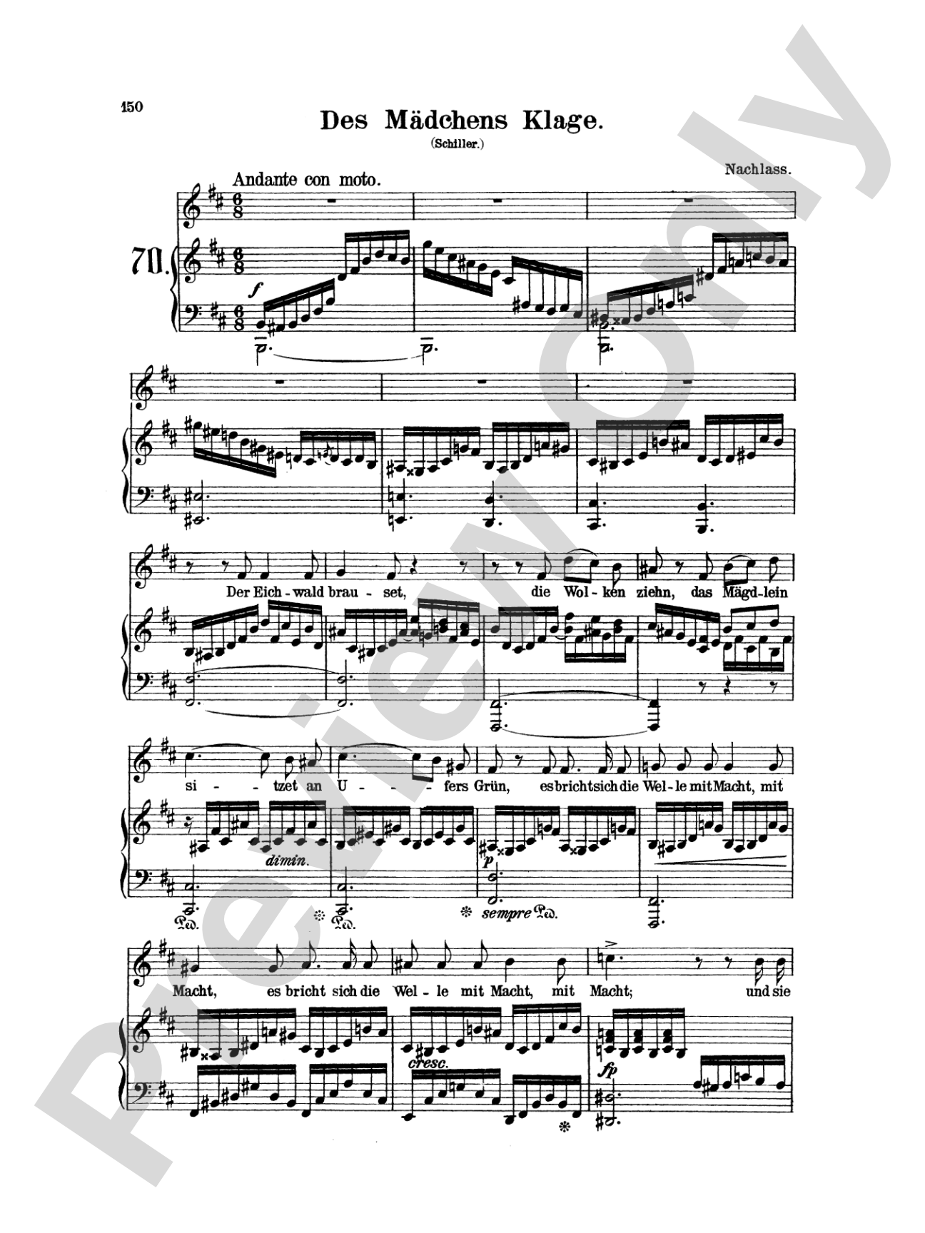 Mendelssohn: 79 Songs, High Voice (German)