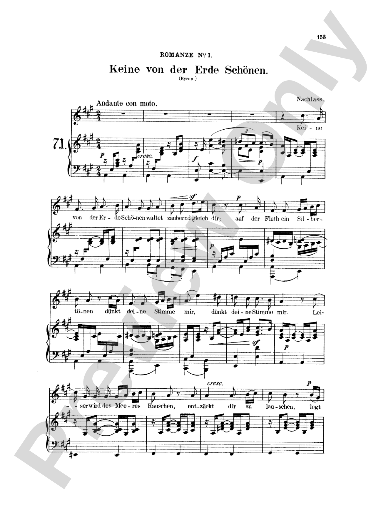 Mendelssohn: 79 Songs, High Voice (German)