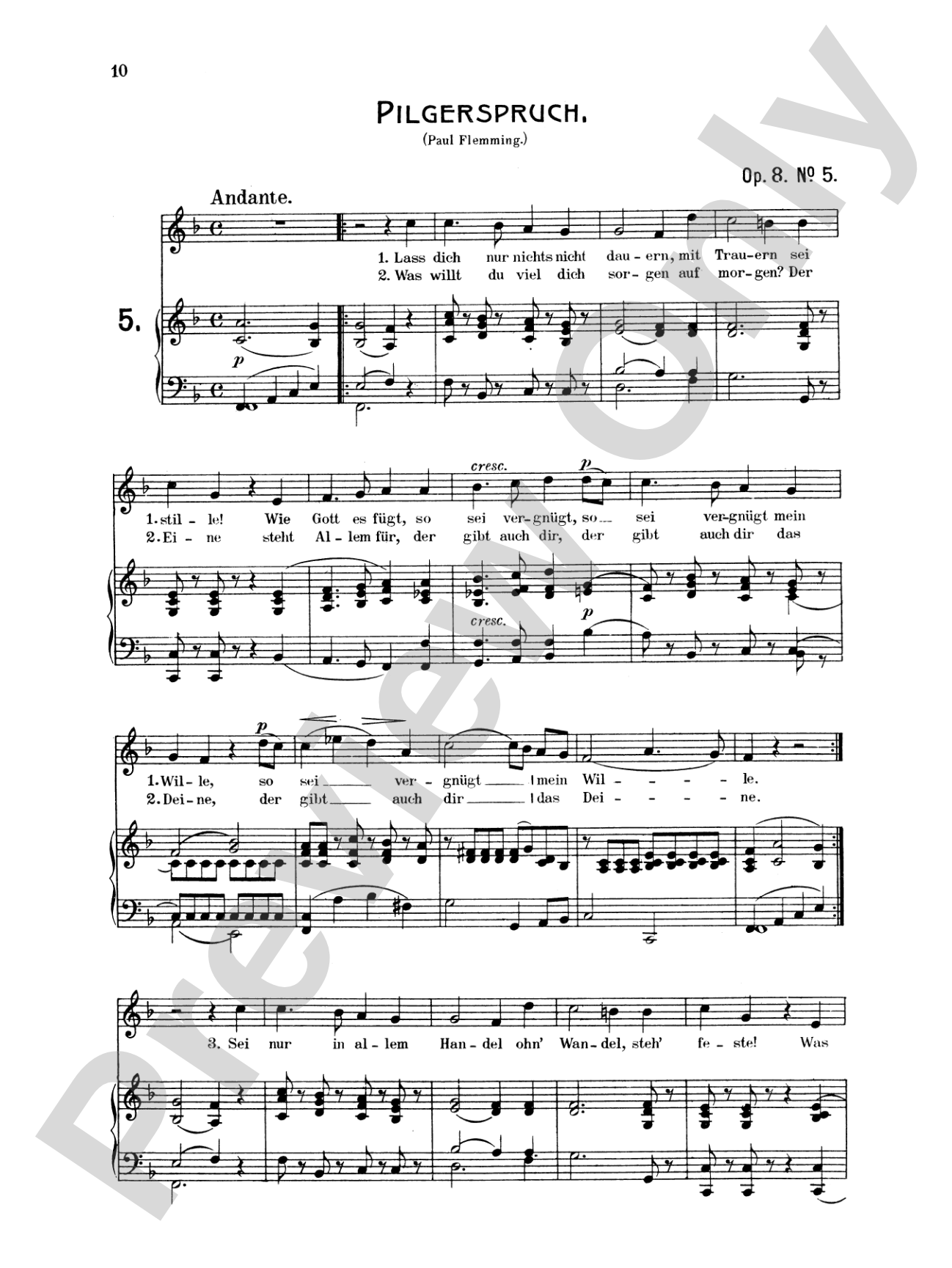 Mendelssohn: 79 Songs, Medium Voice (German)