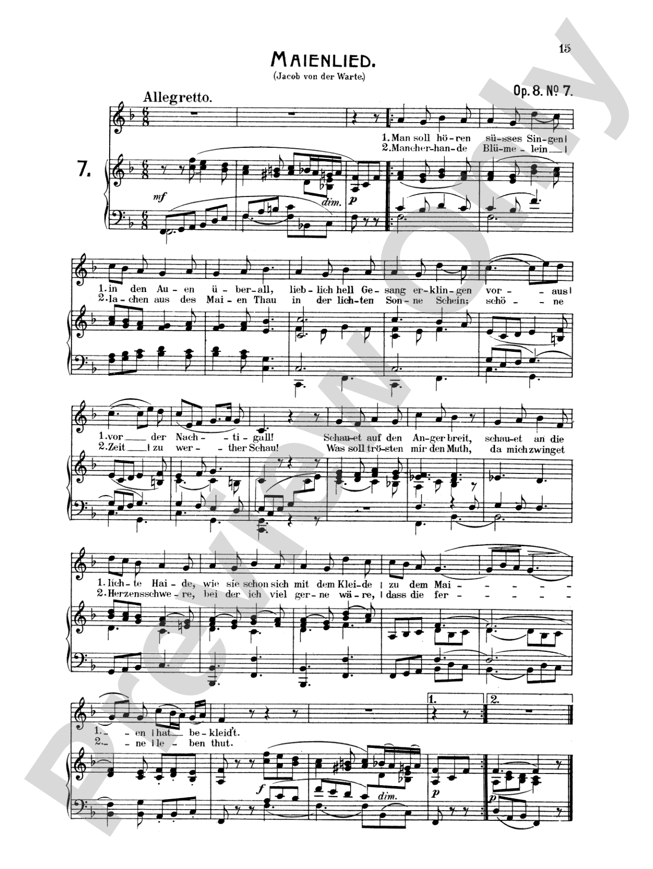 Mendelssohn: 79 Songs, Medium Voice (German)