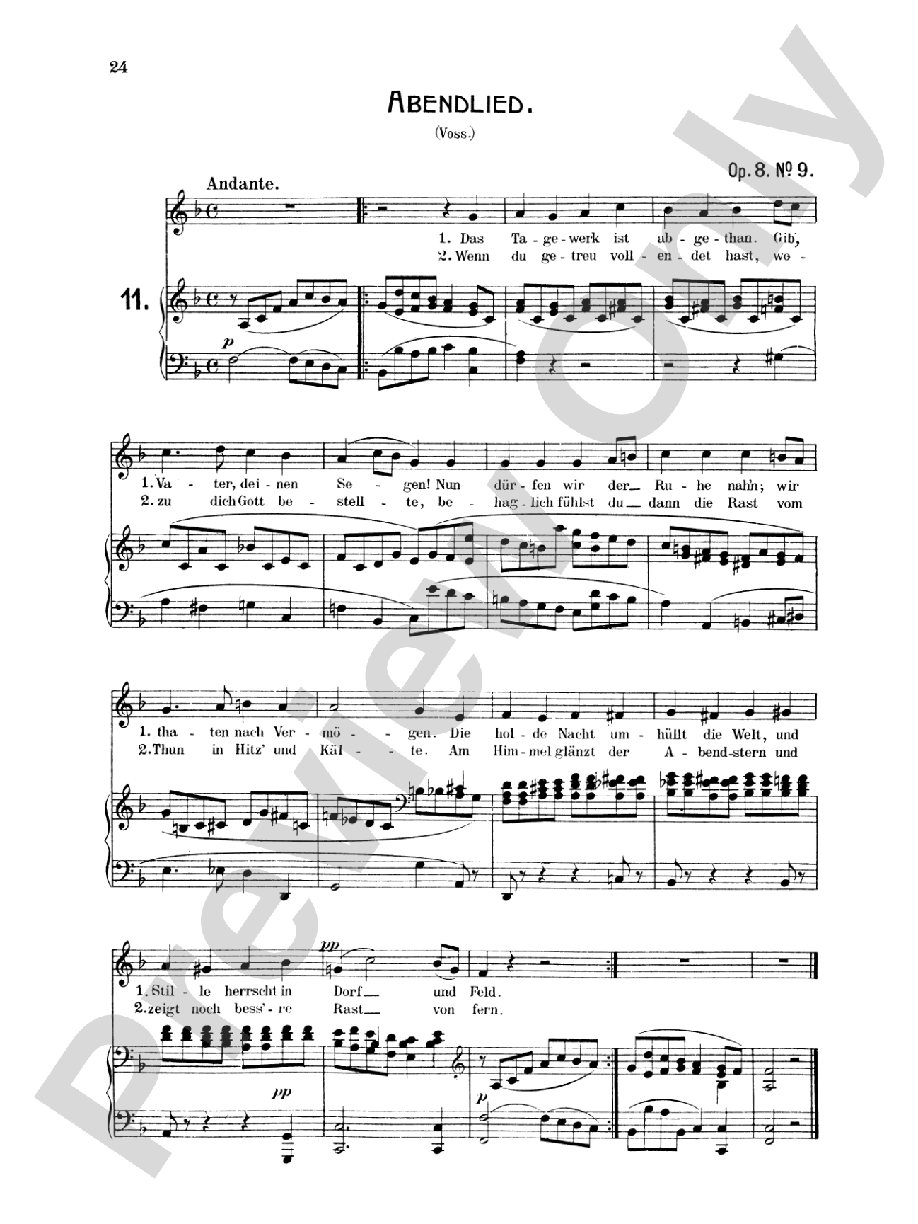 Mendelssohn: 79 Songs, Medium Voice (German)