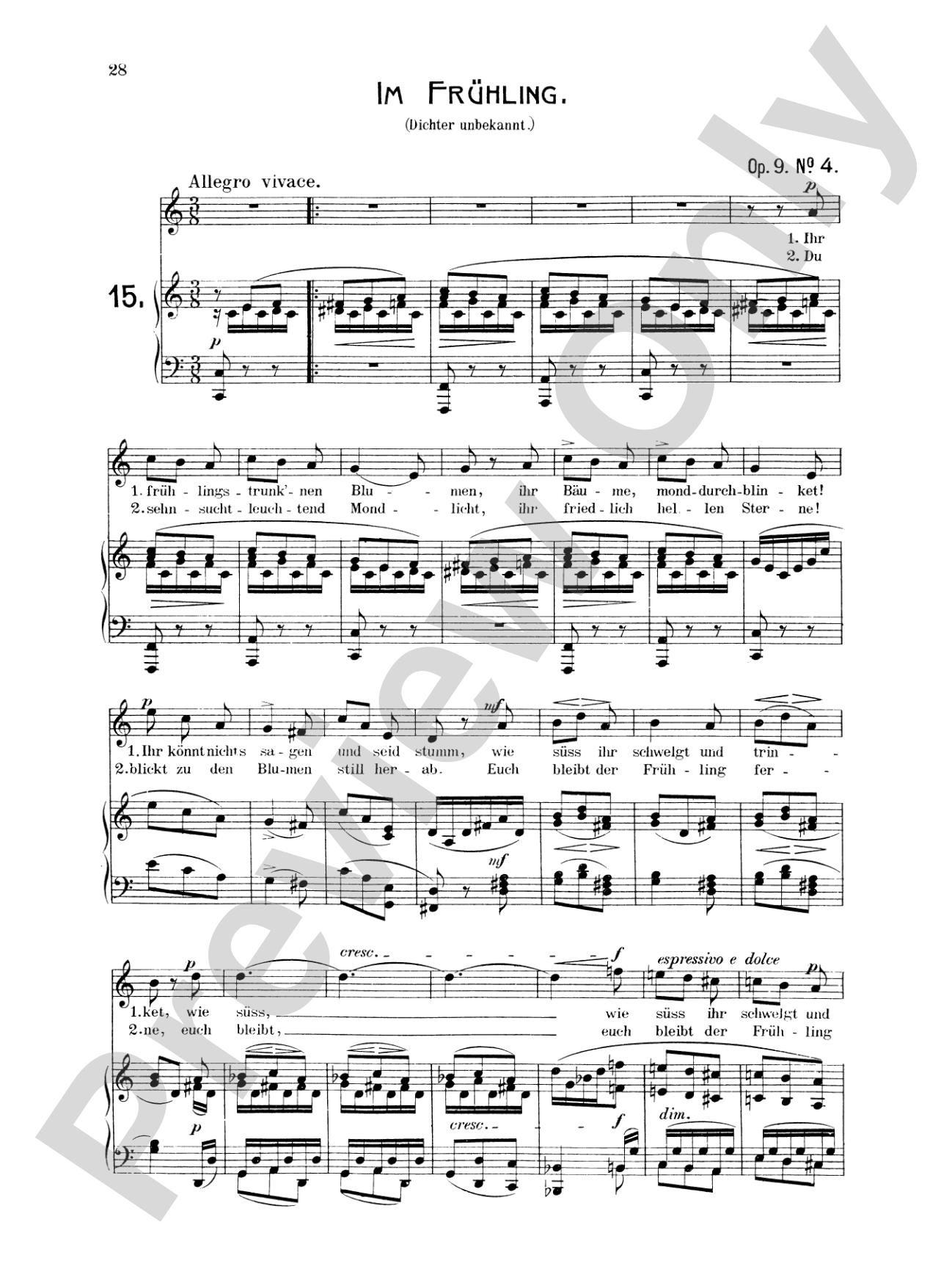 Mendelssohn: 79 Songs, Medium Voice (German)