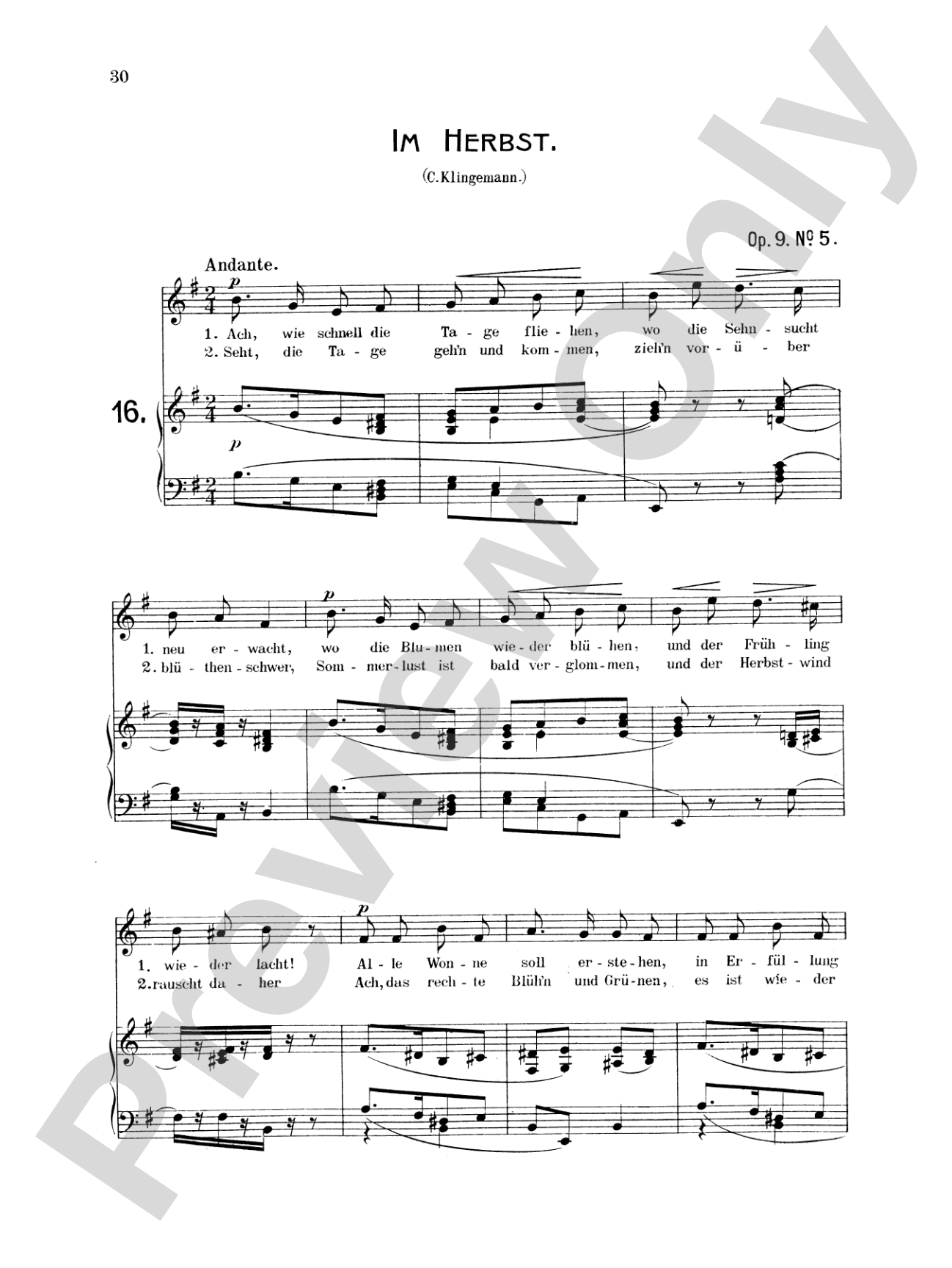 Mendelssohn: 79 Songs, Medium Voice (German)