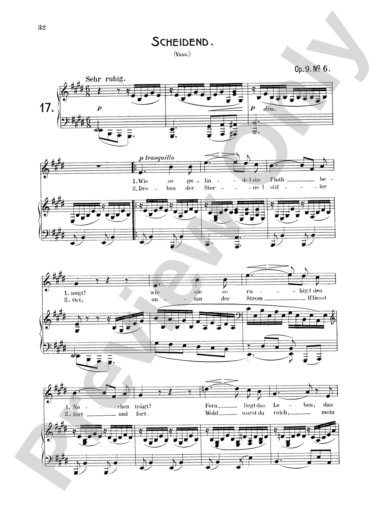 Mendelssohn: 79 Songs, Medium Voice (German)