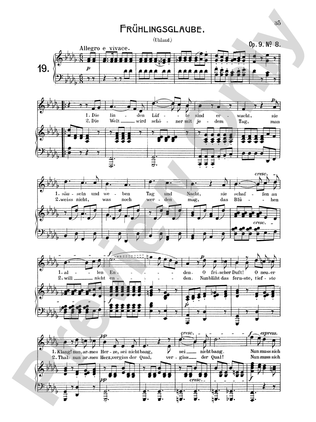 Mendelssohn: 79 Songs, Medium Voice (German)