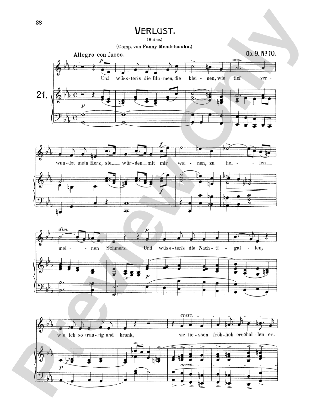 Mendelssohn: 79 Songs, Medium Voice (German)