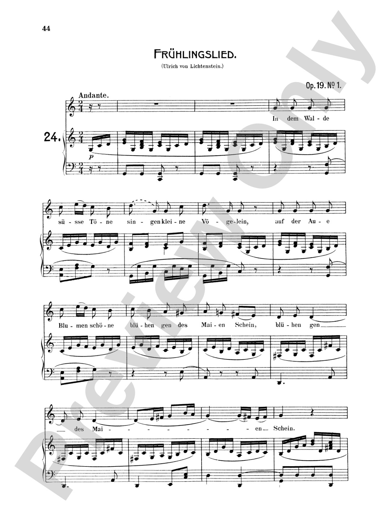 Mendelssohn: 79 Songs, Medium Voice (German)