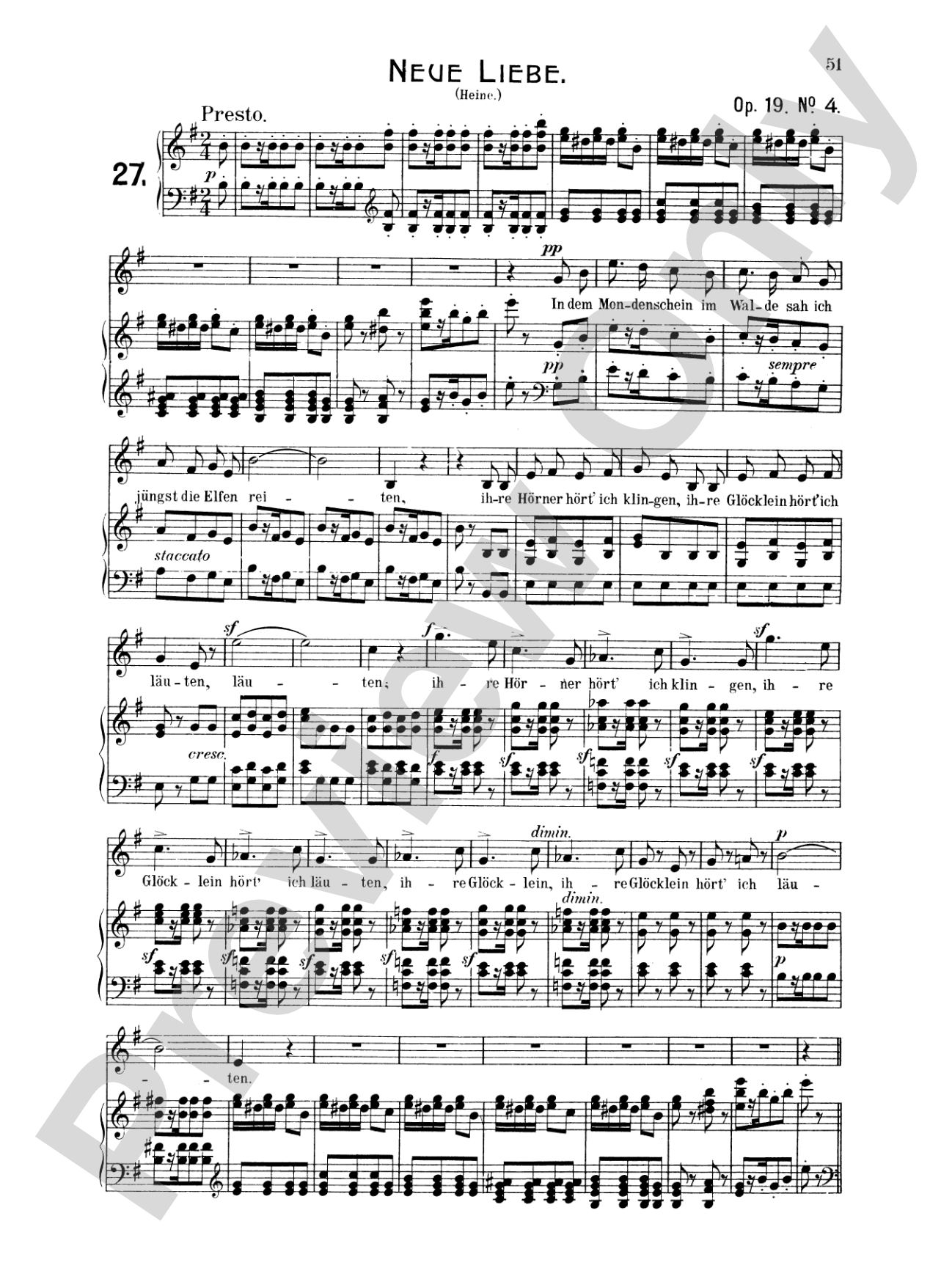 Mendelssohn: 79 Songs, Medium Voice (German)