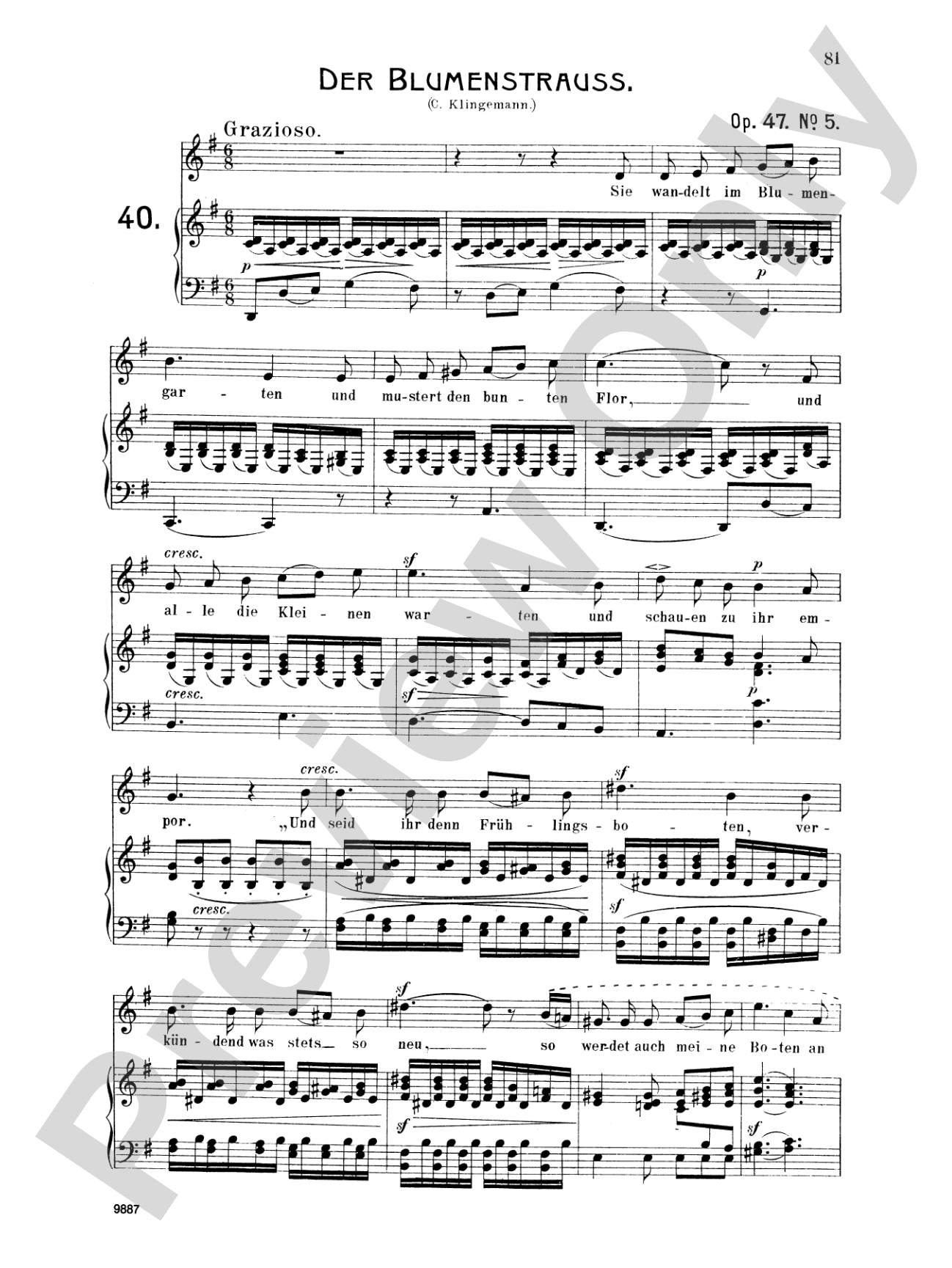 Mendelssohn: 79 Songs, Medium Voice (German)
