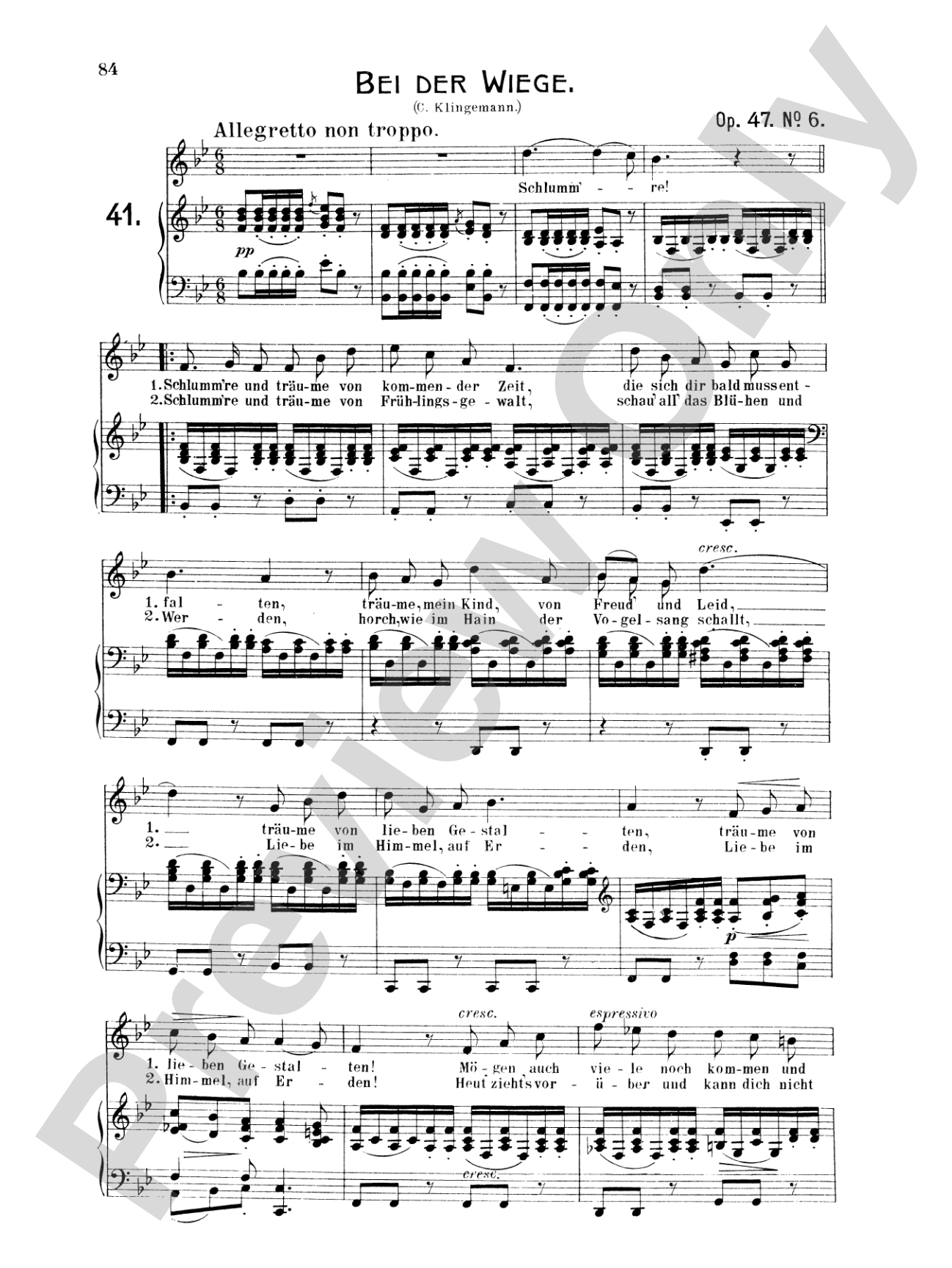Mendelssohn: 79 Songs, Medium Voice (German)