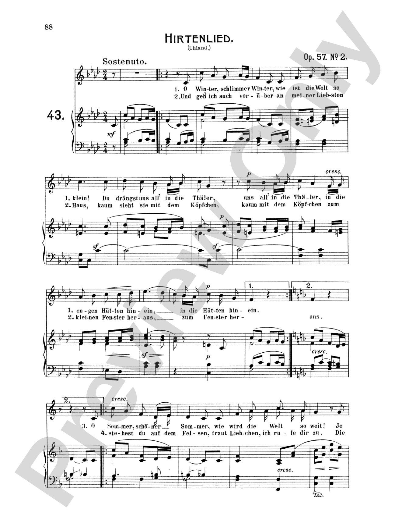 Mendelssohn: 79 Songs, Medium Voice (German)