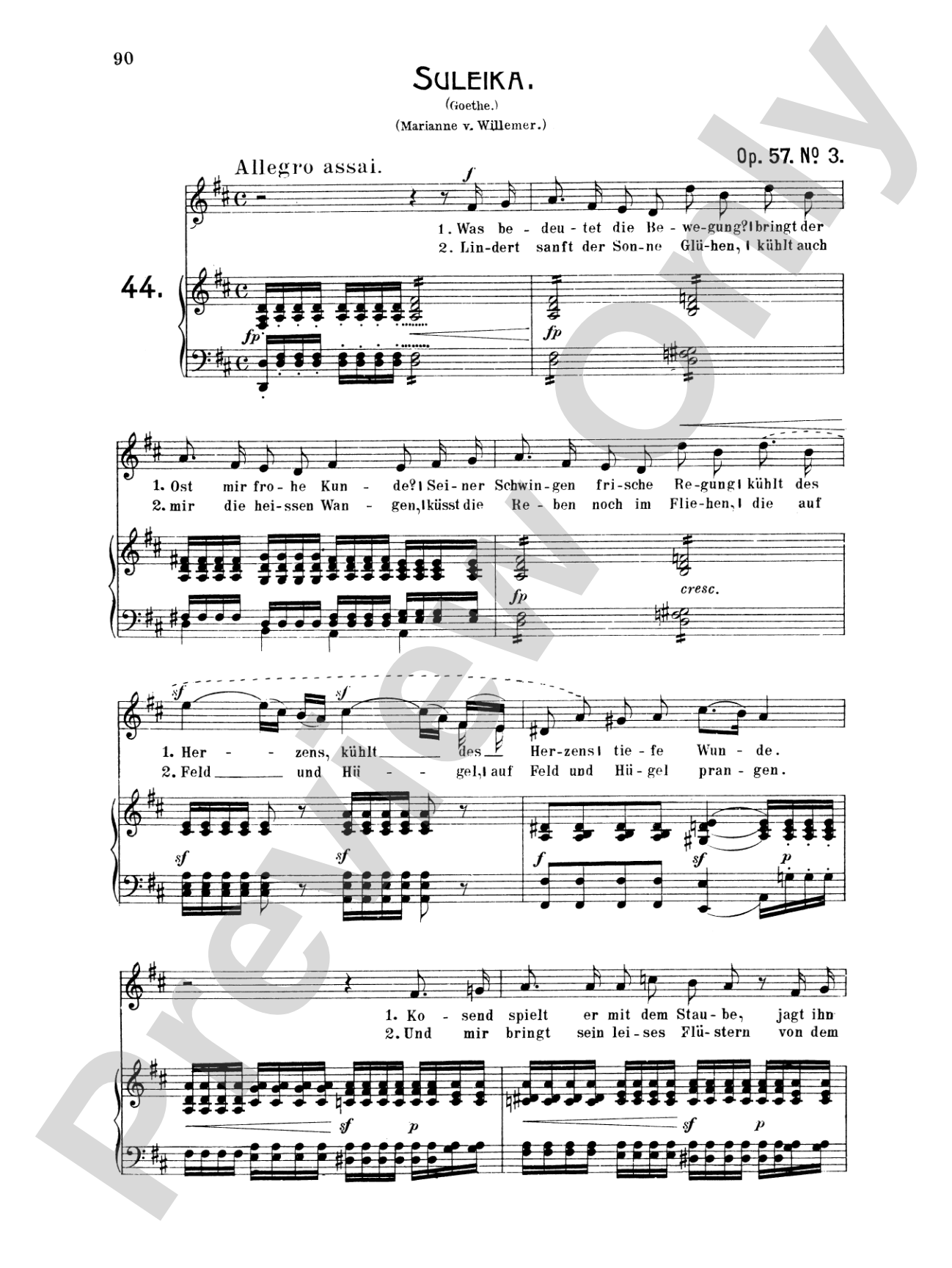 Mendelssohn: 79 Songs, Medium Voice (German)