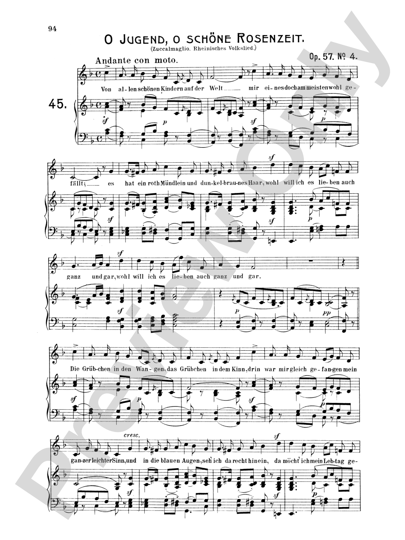 Mendelssohn: 79 Songs, Medium Voice (German)