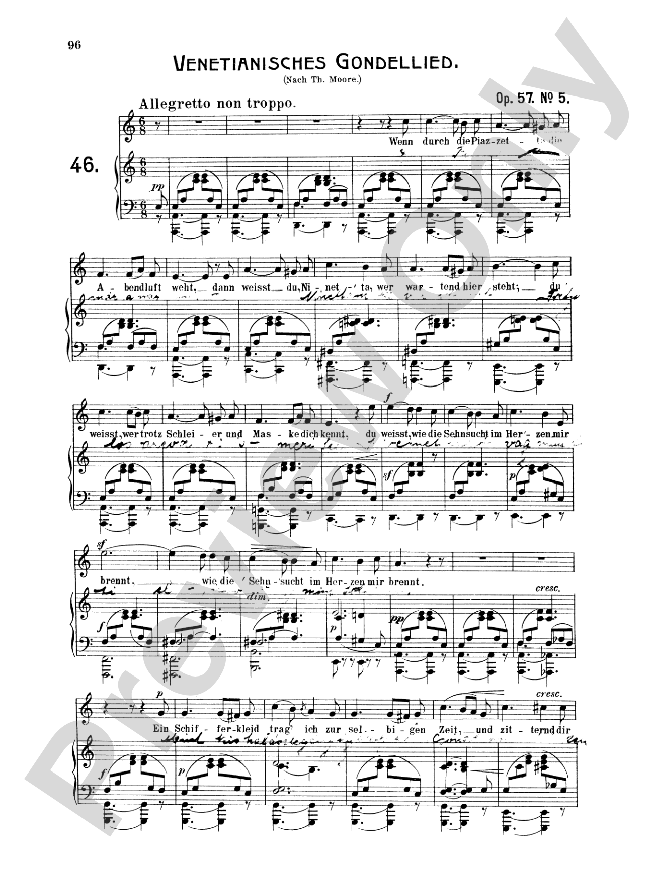 Mendelssohn: 79 Songs, Medium Voice (German)