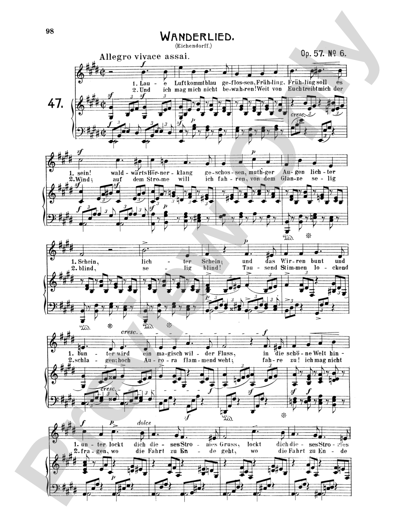 Mendelssohn: 79 Songs, Medium Voice (German)