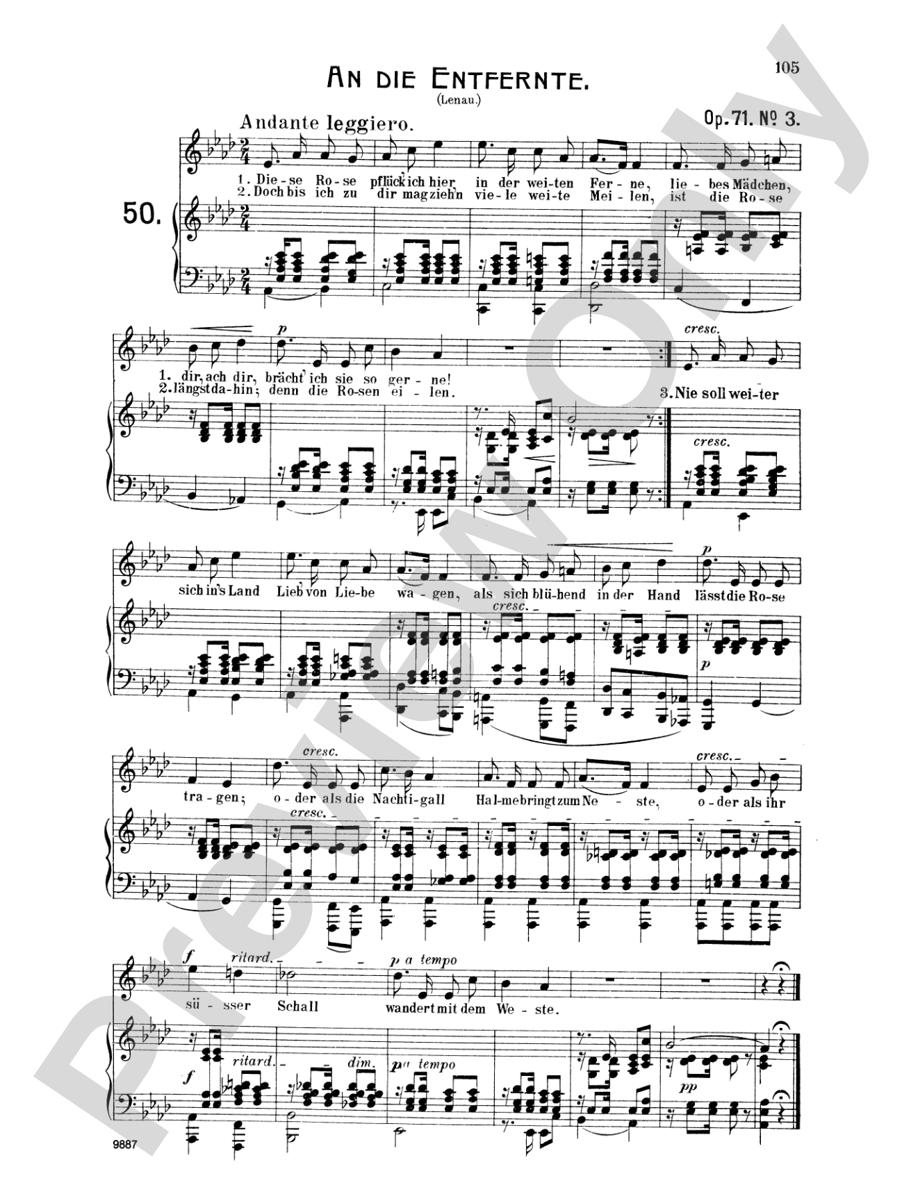 Mendelssohn: 79 Songs, Medium Voice (German)