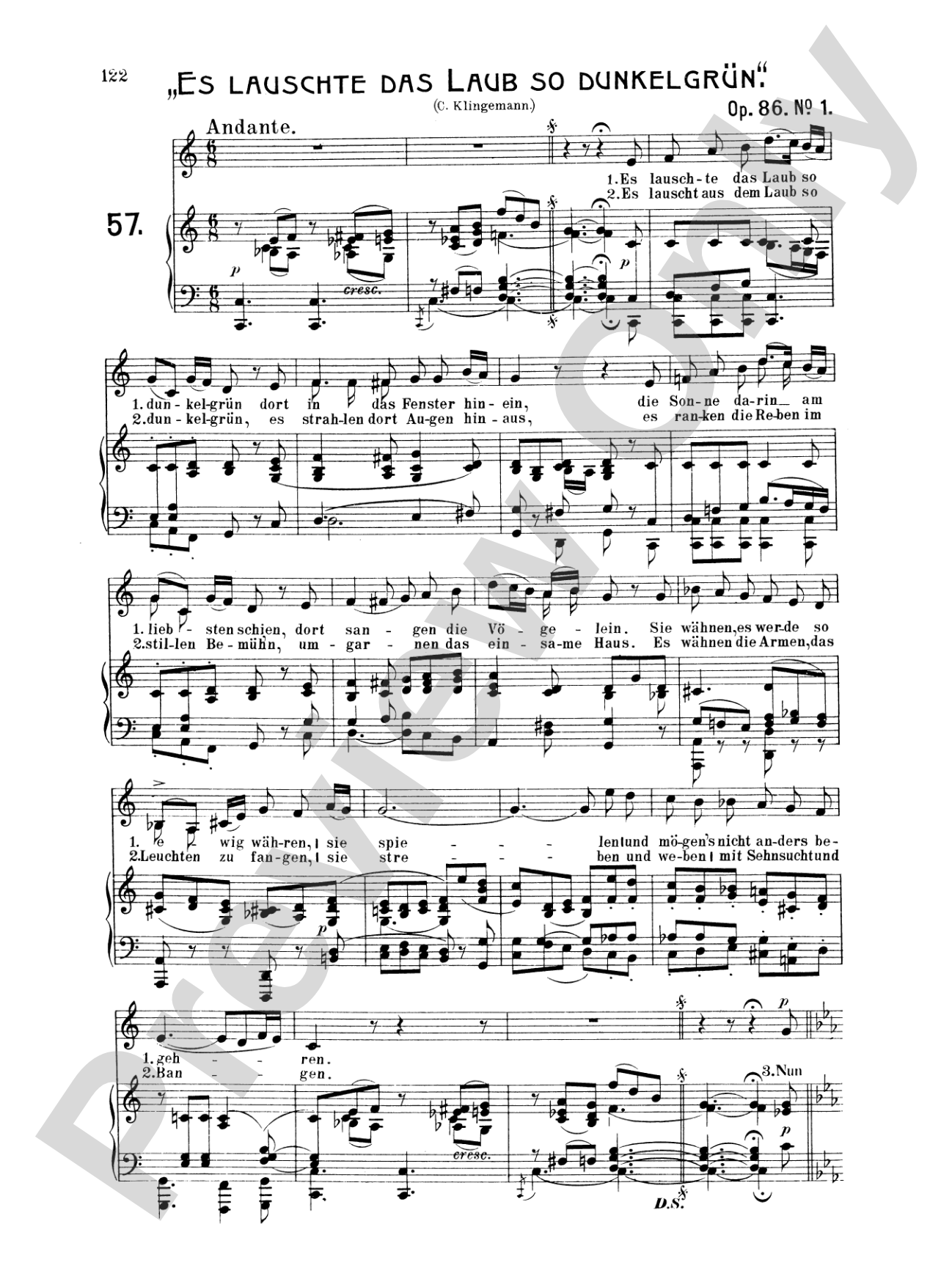 Mendelssohn: 79 Songs, Medium Voice (German)