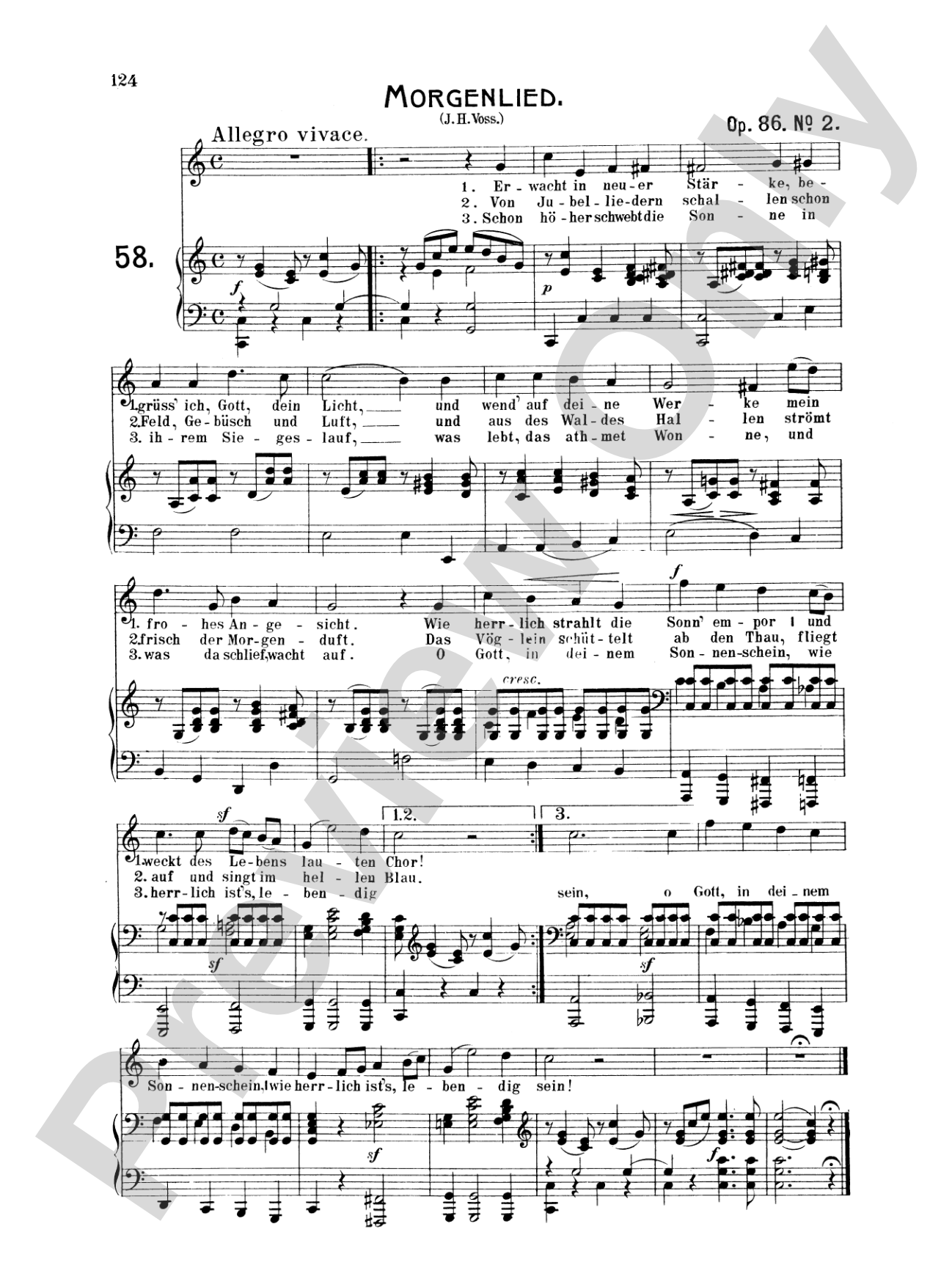 Mendelssohn: 79 Songs, Medium Voice (German)