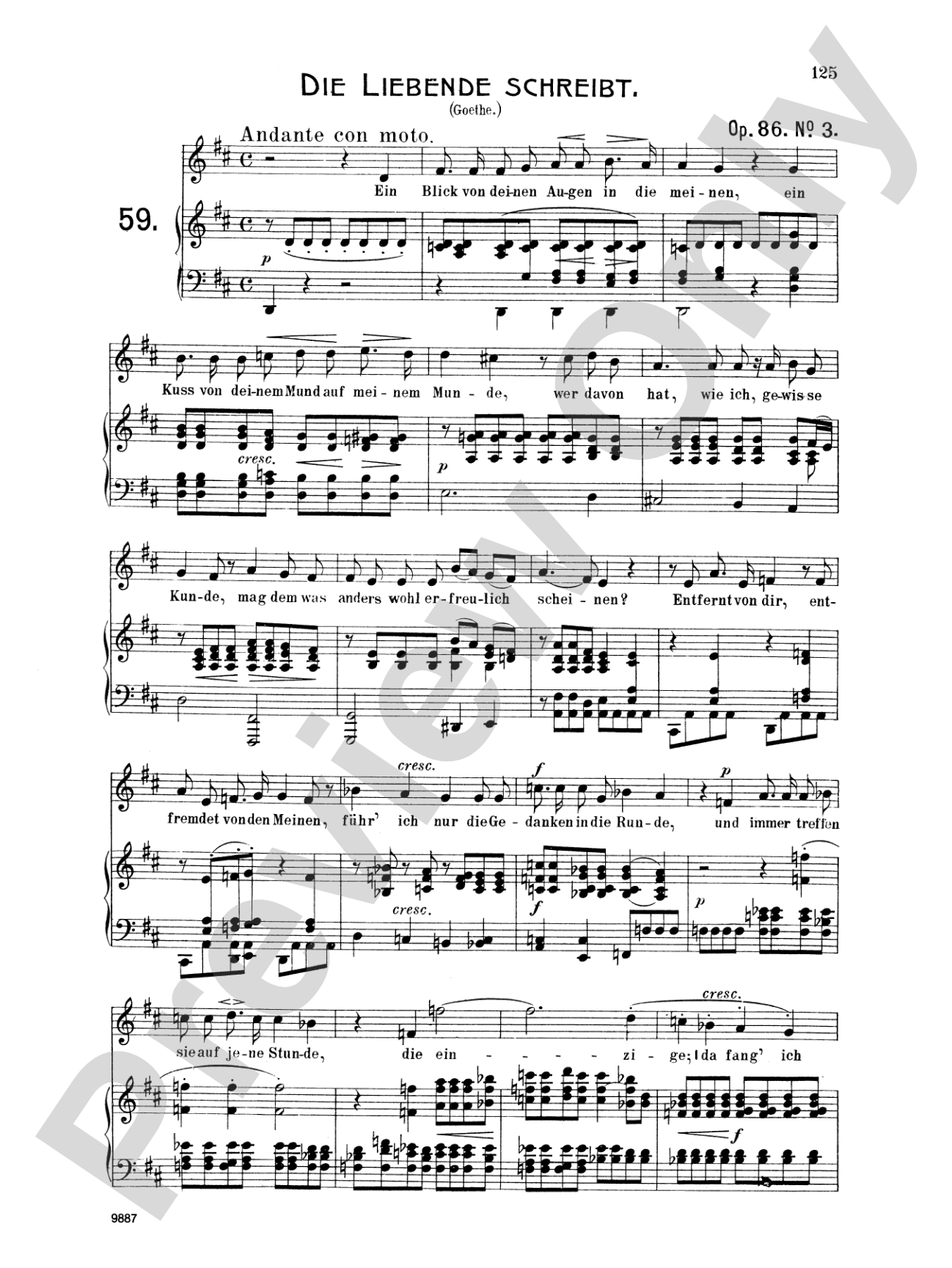 Mendelssohn: 79 Songs, Medium Voice (German)