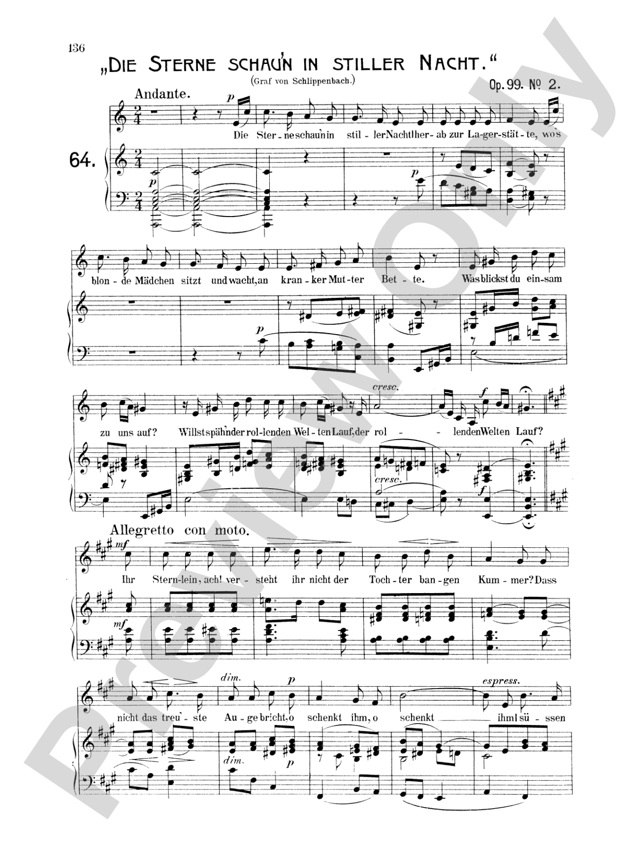 Mendelssohn: 79 Songs, Medium Voice (German)