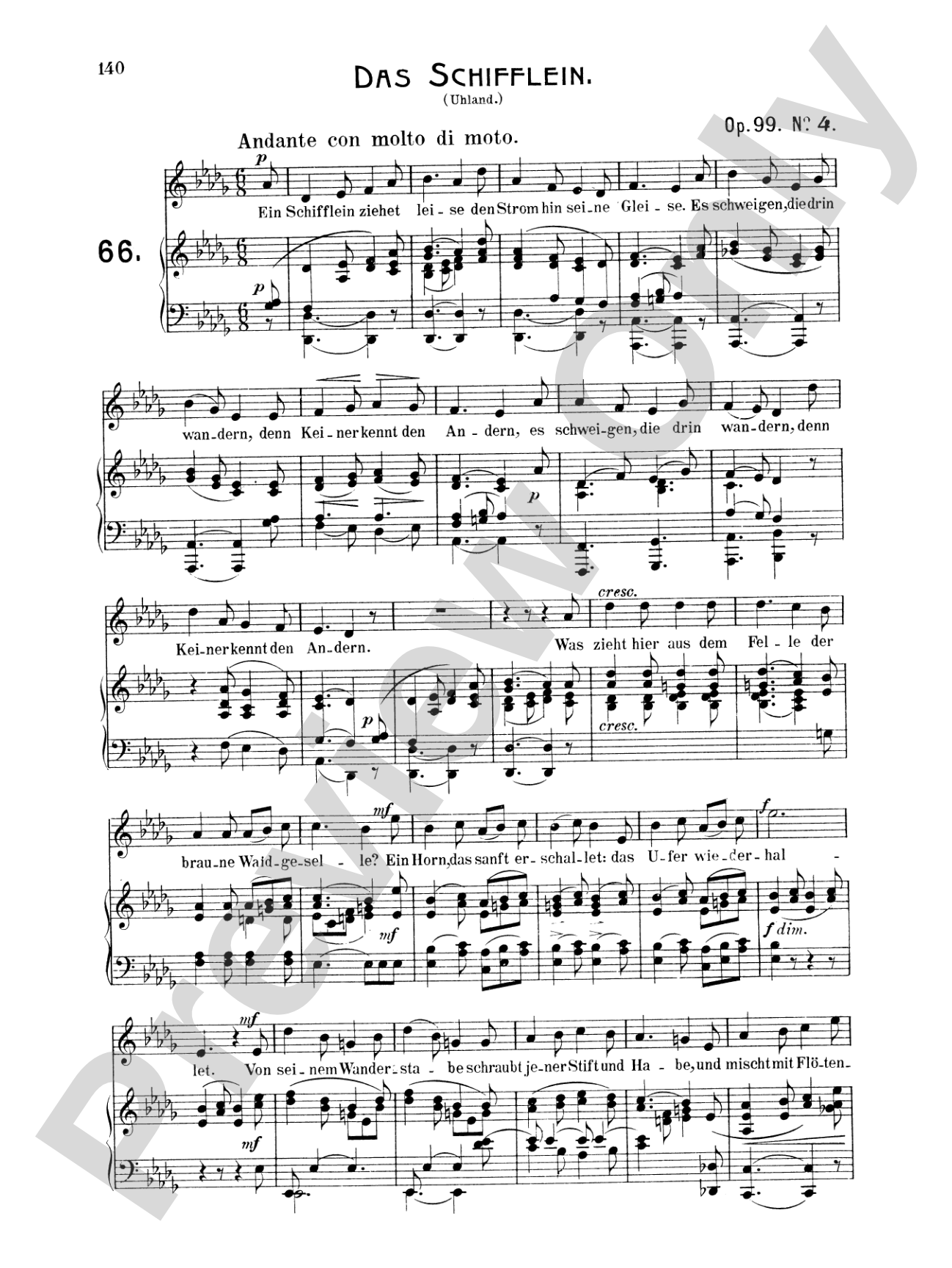 Mendelssohn: 79 Songs, Medium Voice (German)