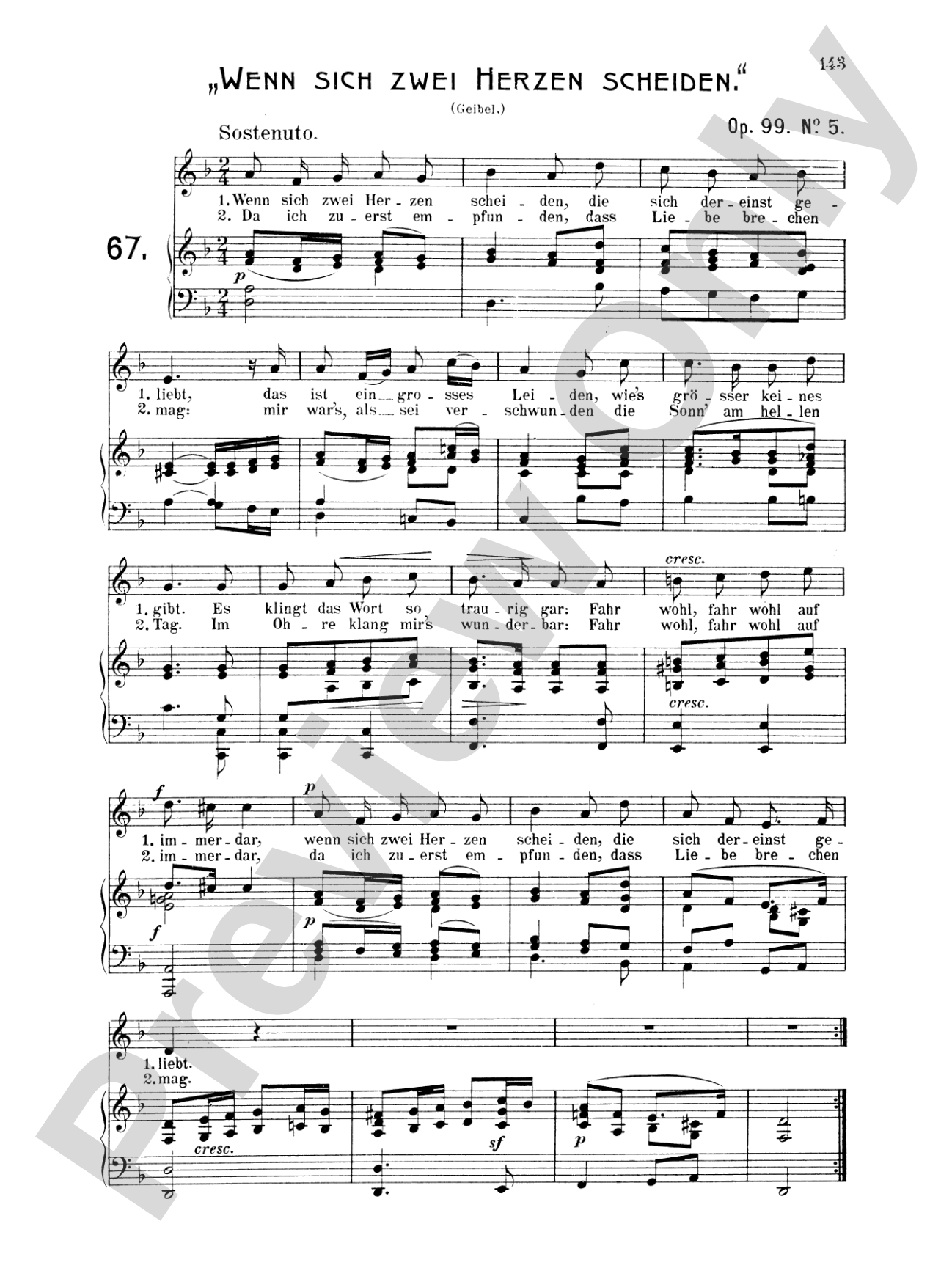 Mendelssohn: 79 Songs, Medium Voice (German)