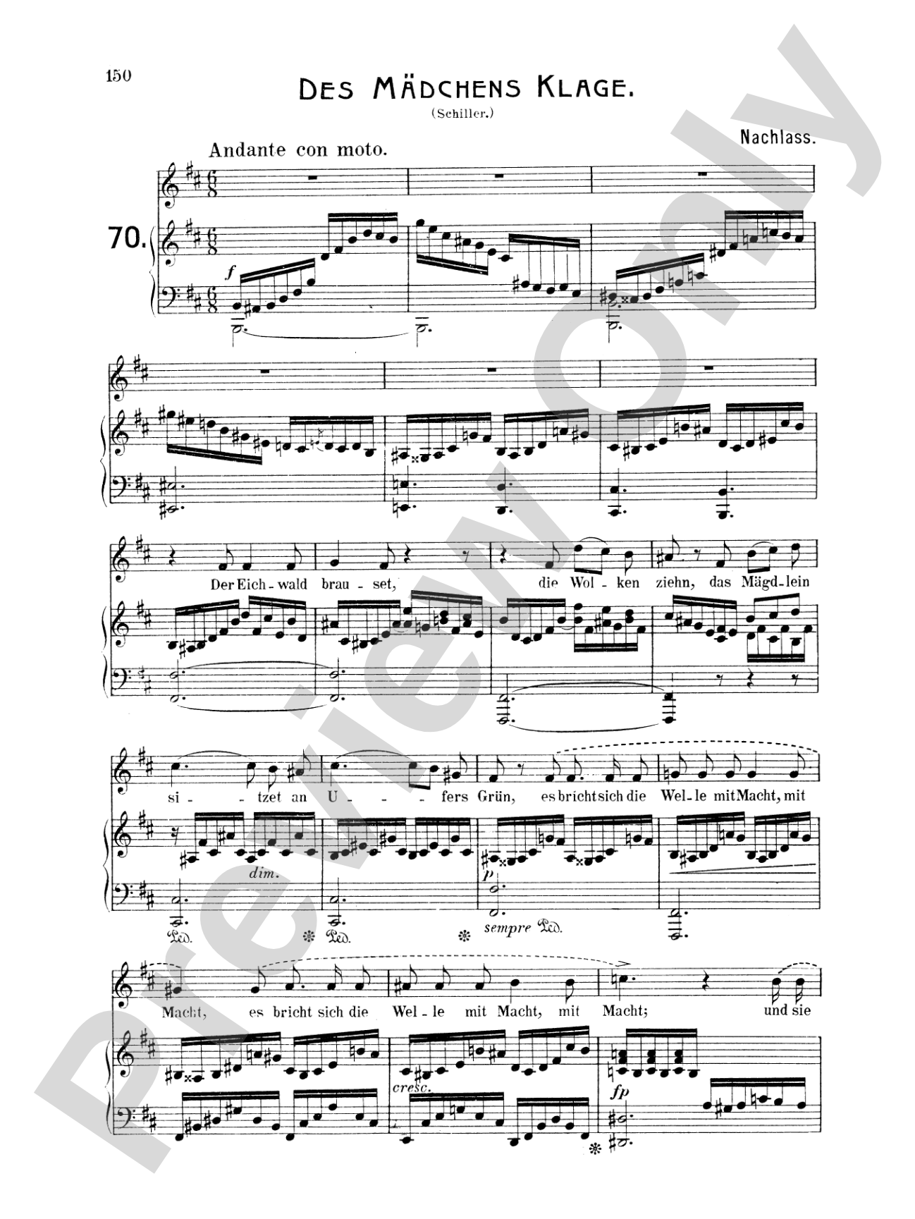 Mendelssohn: 79 Songs, Medium Voice (German)