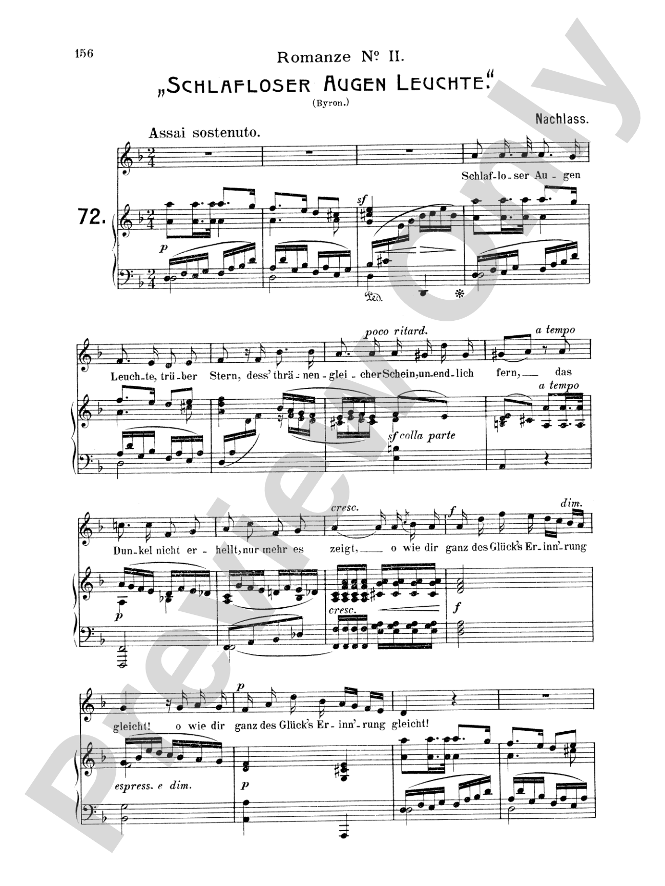 Mendelssohn: 79 Songs, Medium Voice (German)