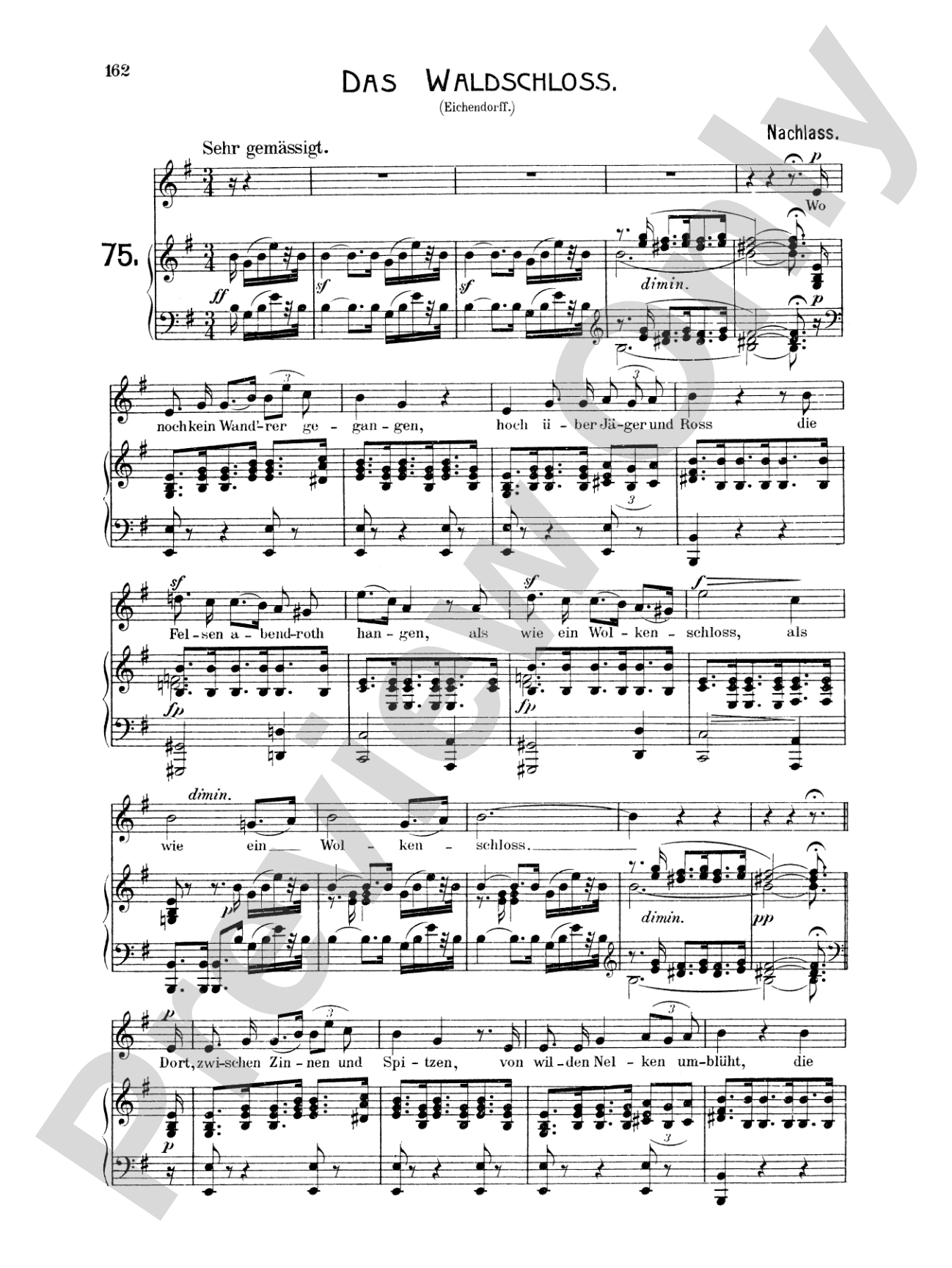 Mendelssohn: 79 Songs, Medium Voice (German)